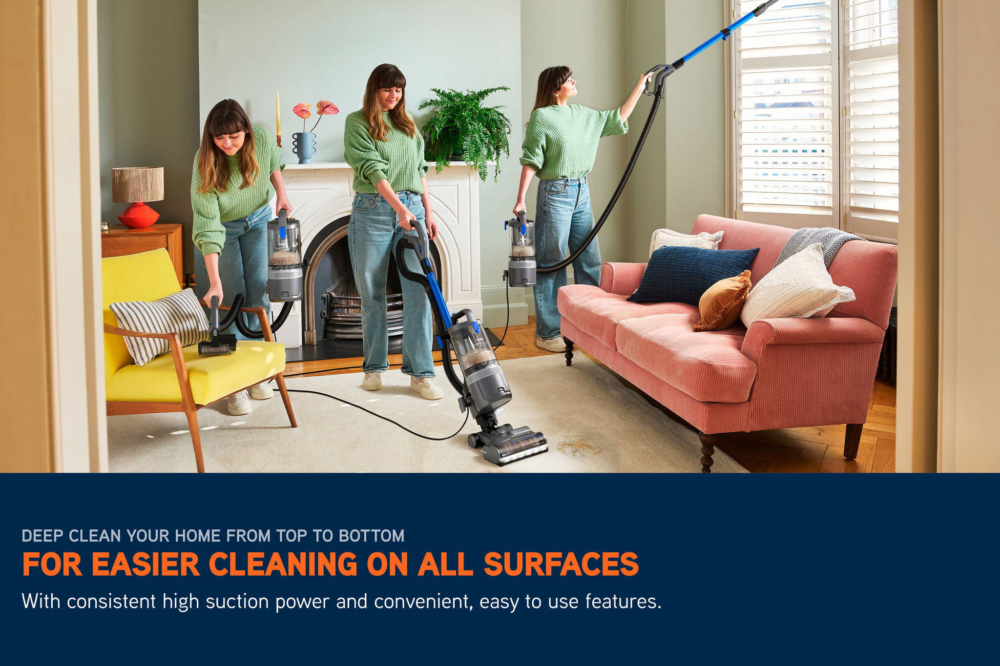 VAX LiftOut Reach Pet Corded Upright Vacuum Cleaner