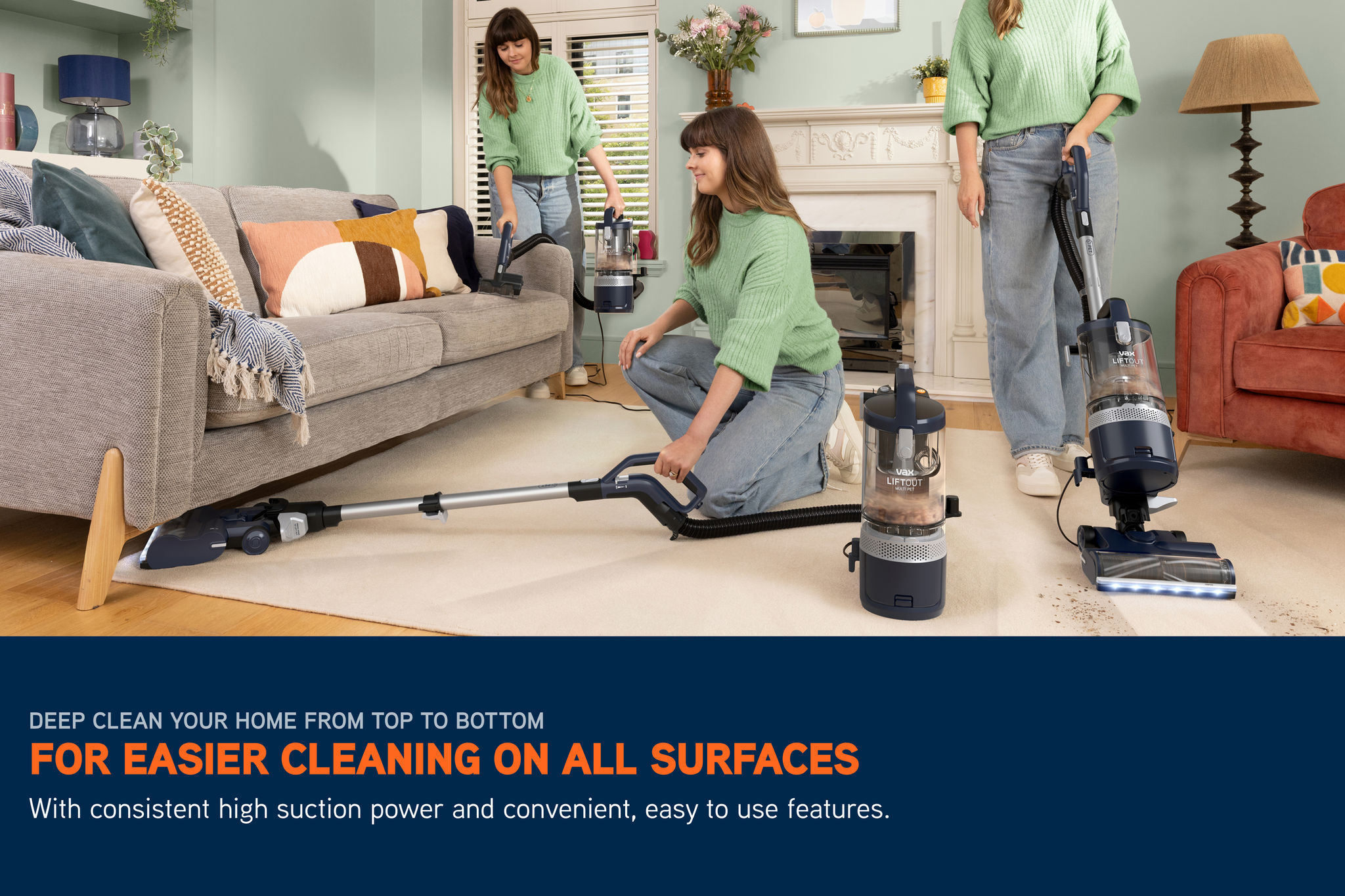 VAX LiftOut Multi Pet Corded Upright Vacuum Cleaner