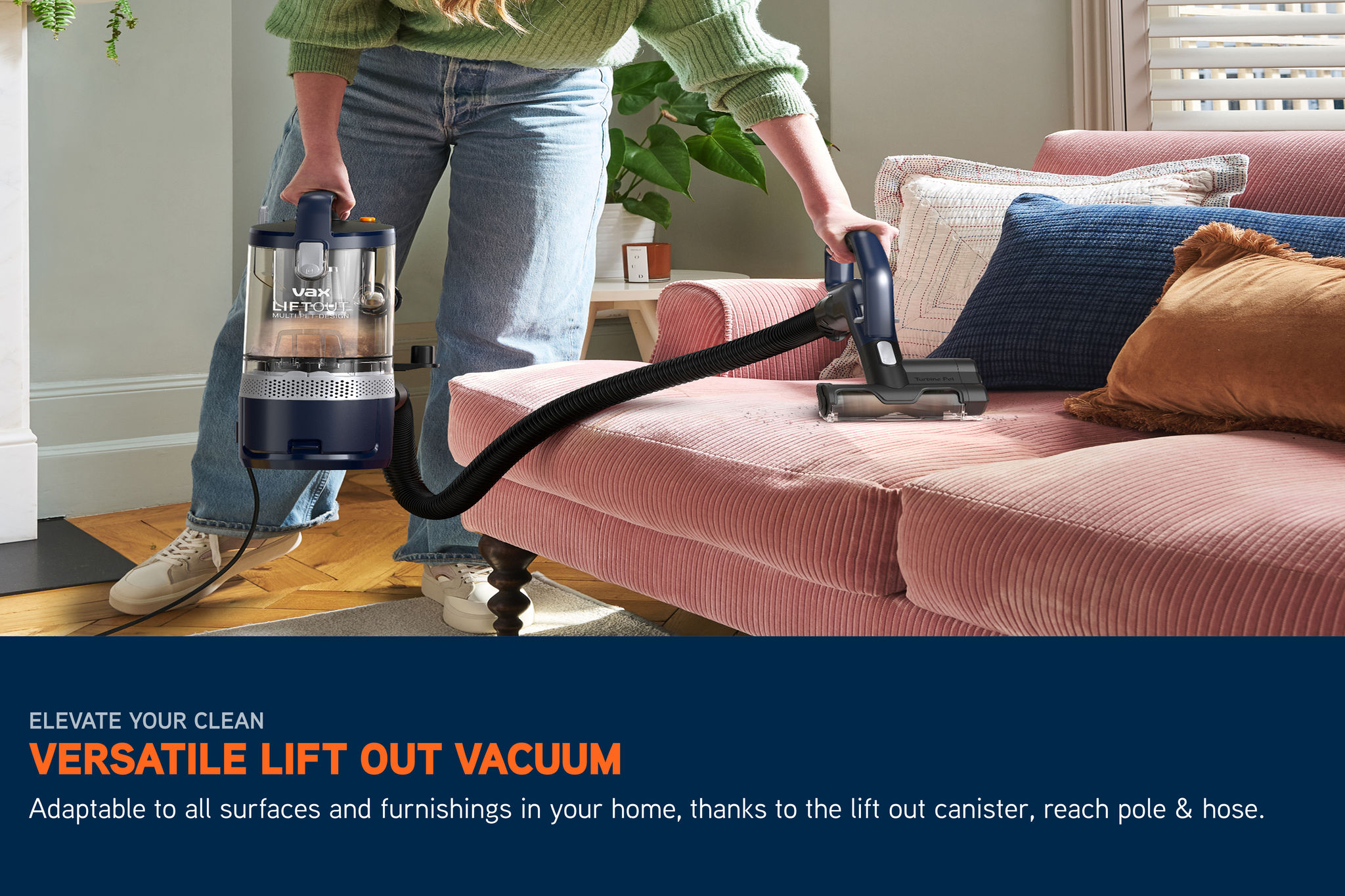 VAX LiftOut Multi Pet-Design Corded Upright Vacuum Cleaner 