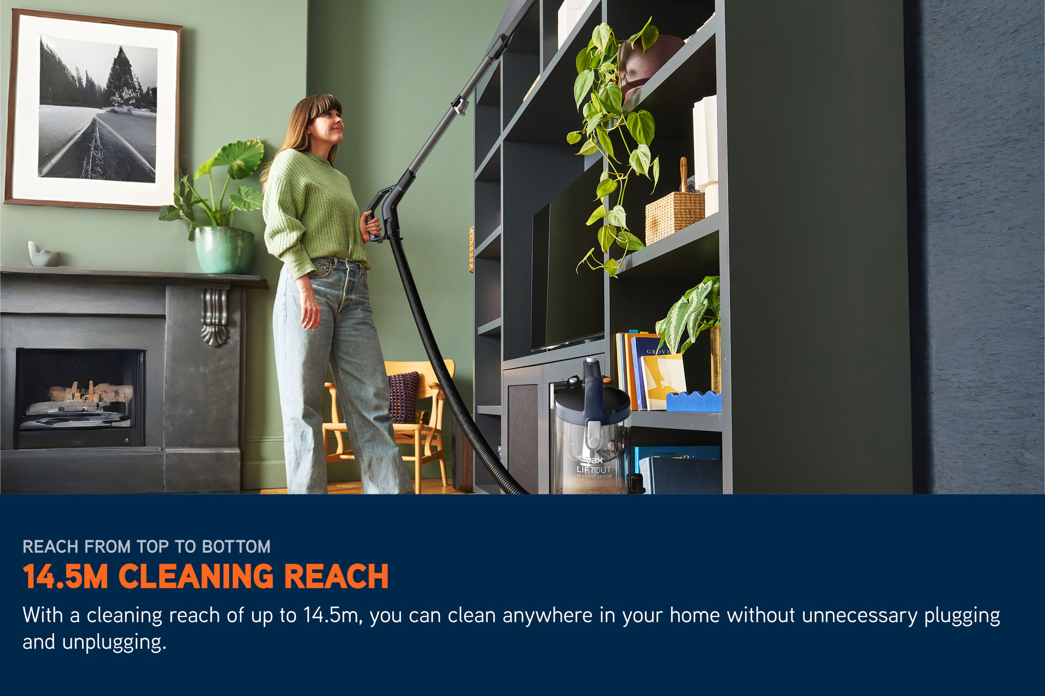 VAX LiftOut Multi Pet-Design Corded Upright Vacuum Cleaner 