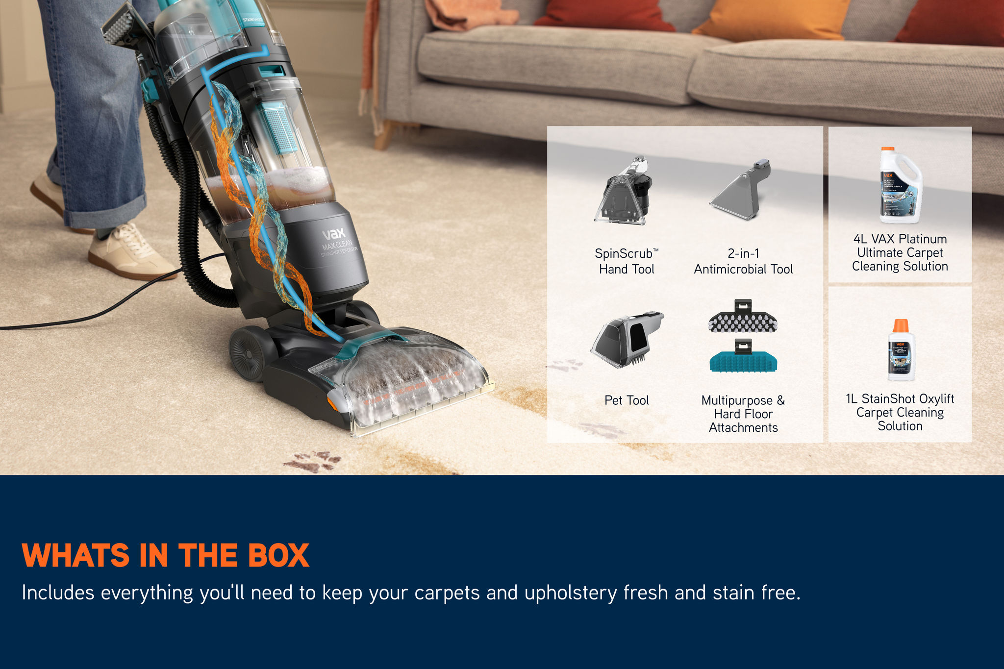 MAXClean Stainshot Pet-Design and Solution Bundle