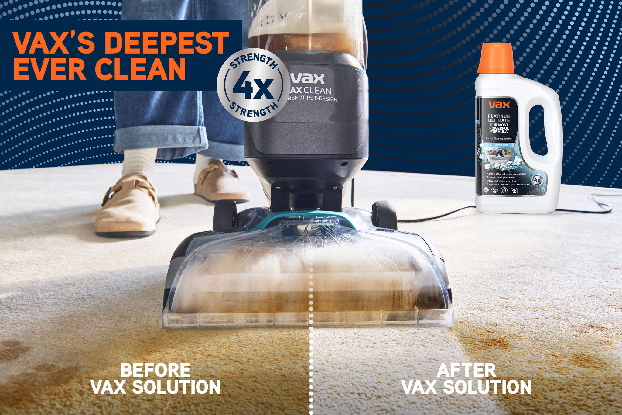 VAX Platinum Ultimate Carpet Cleaning Solution 1.5L