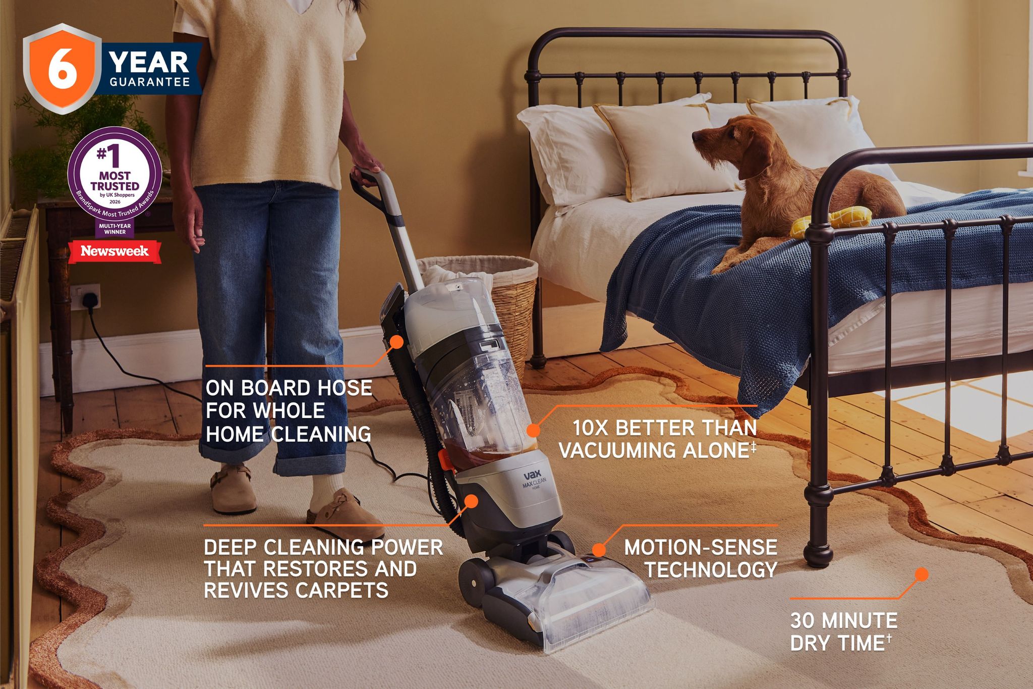 VAX MaxClean Home Carpet Cleaner
