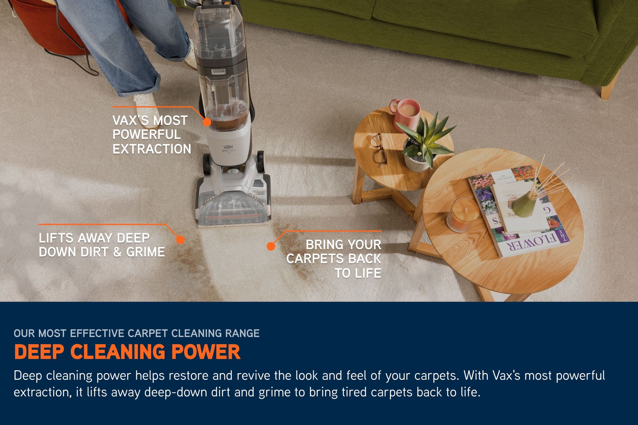 VAX MaxClean Home Carpet Cleaner