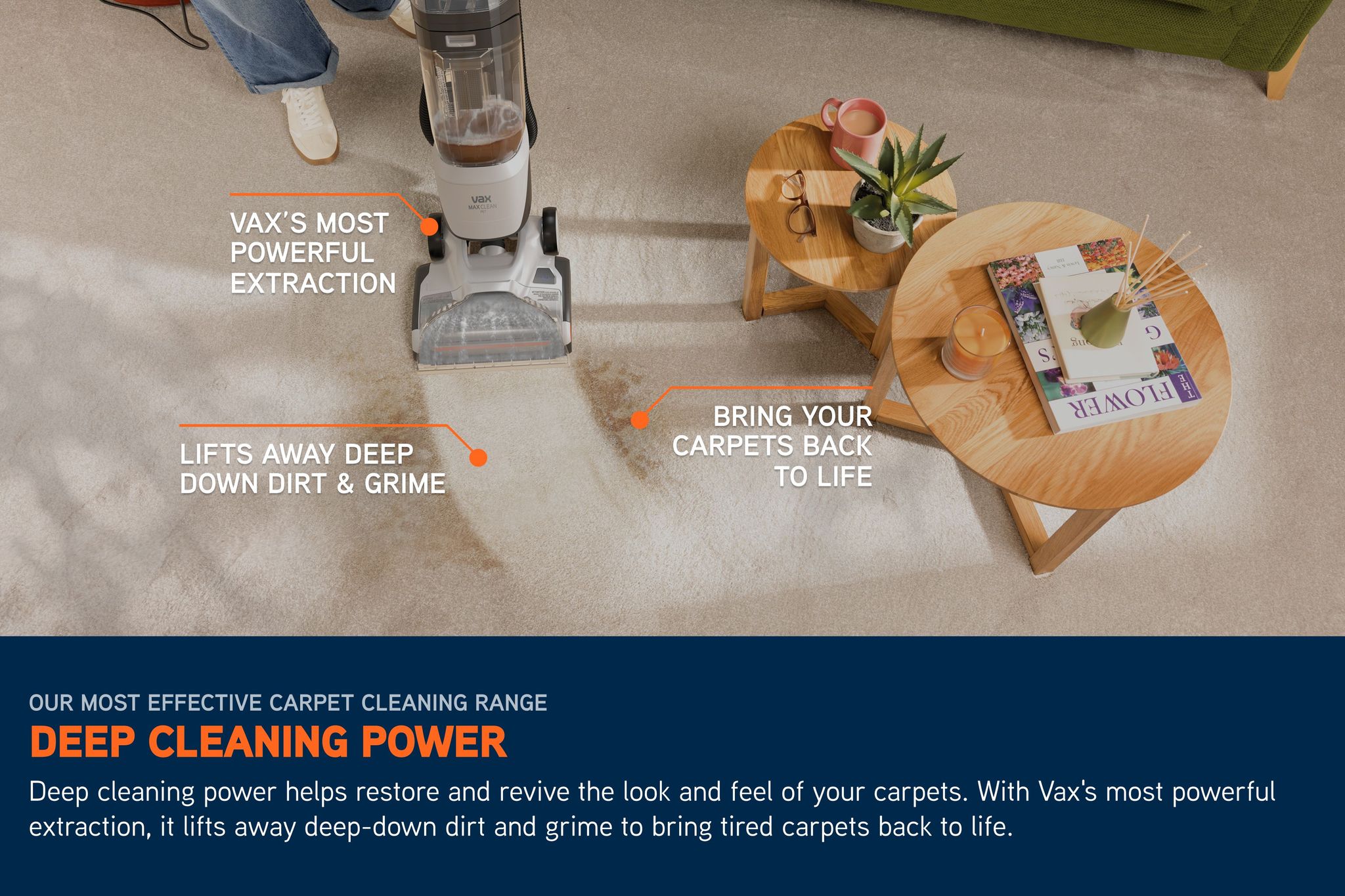 VAX MaxClean Pet Carpet Cleaner