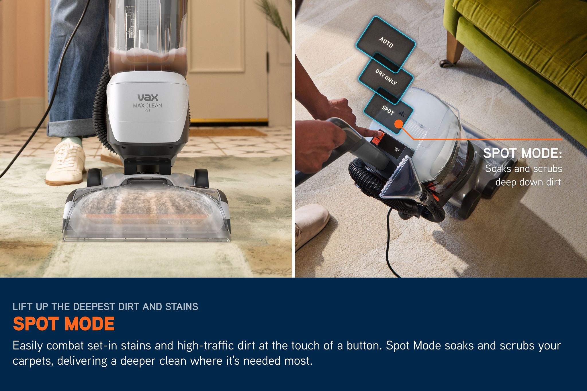 VAX MaxClean Pet Carpet Cleaner