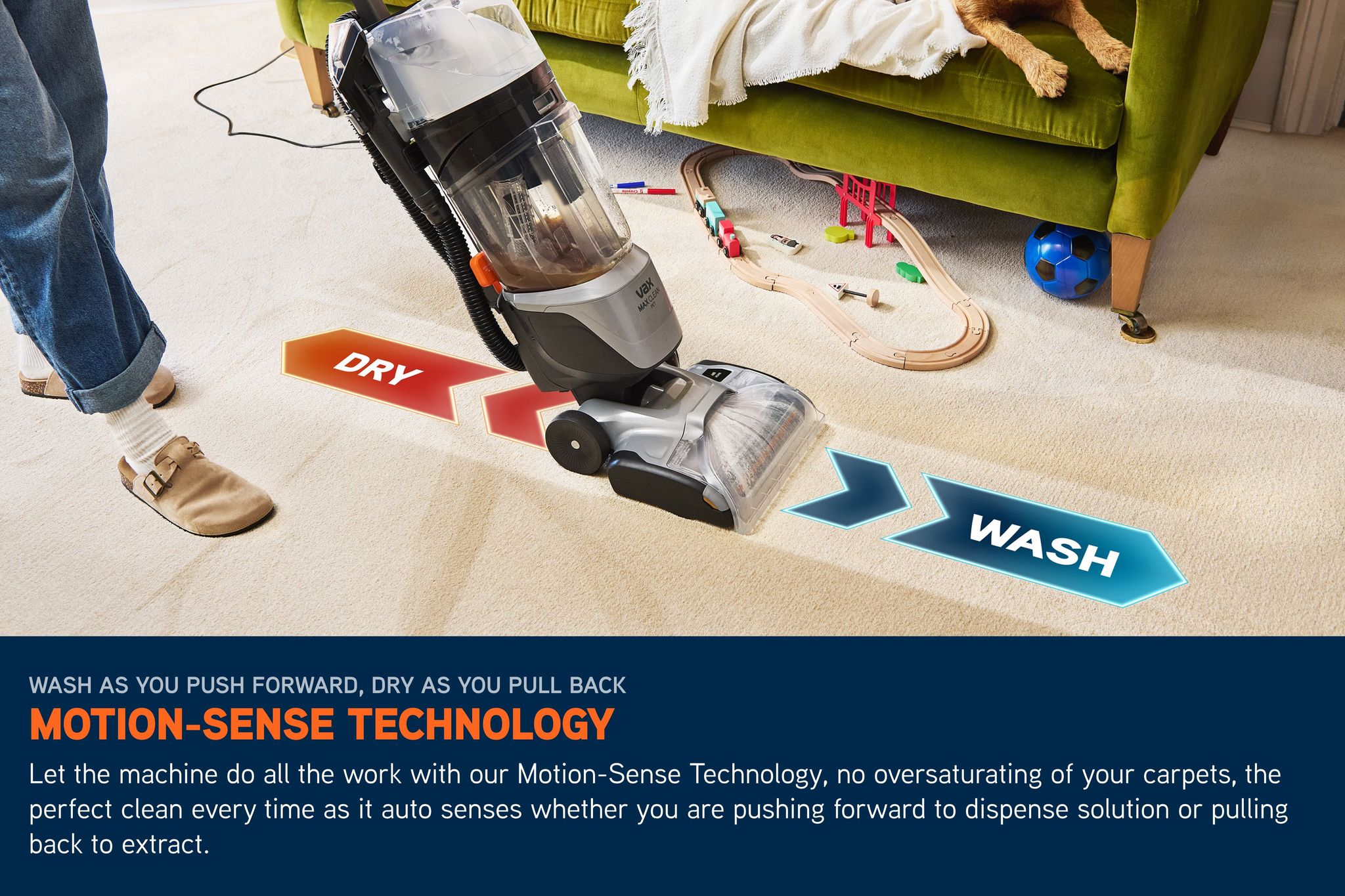 VAX MaxClean Pet Carpet Cleaner