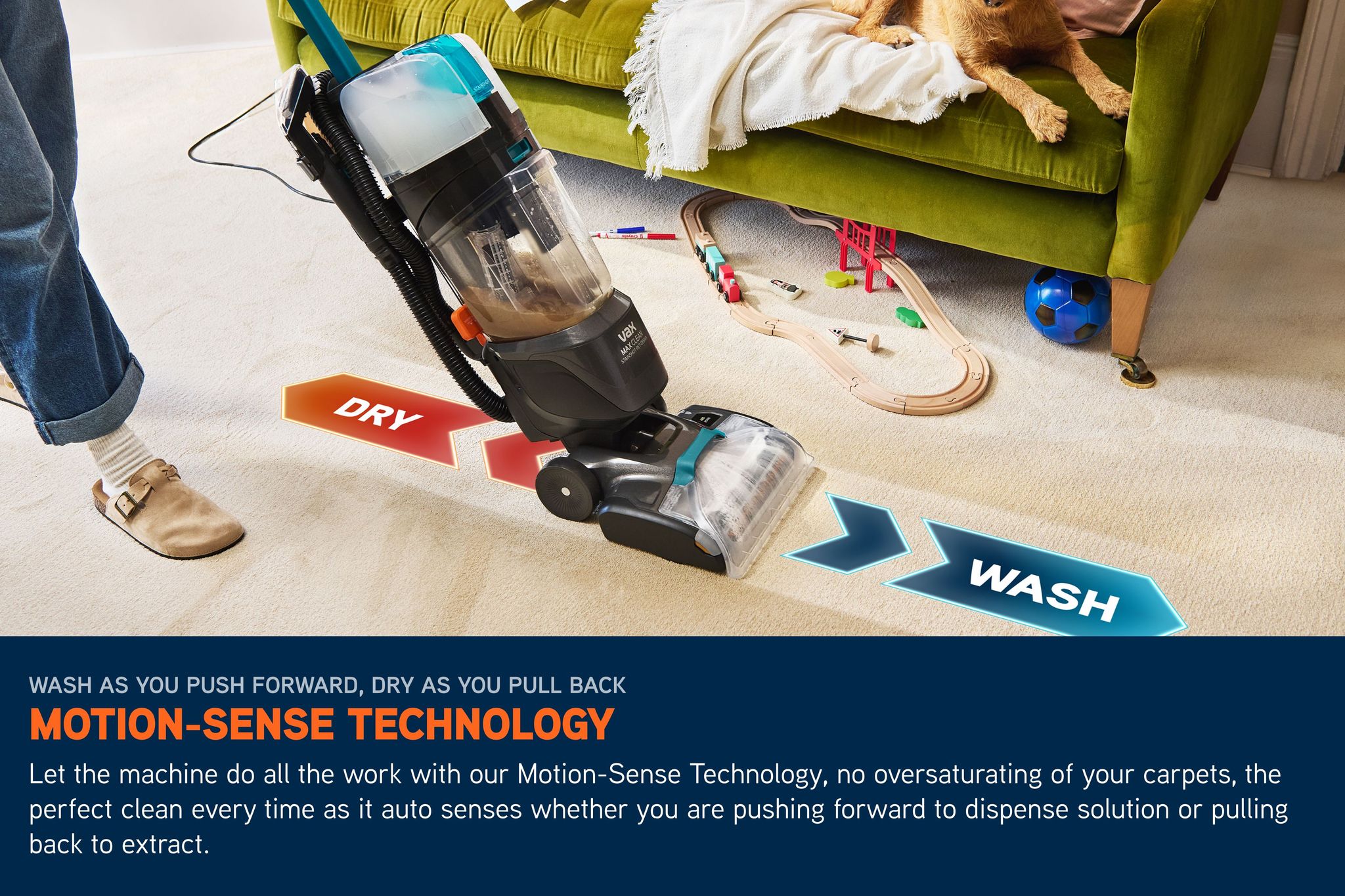 VAX MaxClean Stainshot Pet-Design