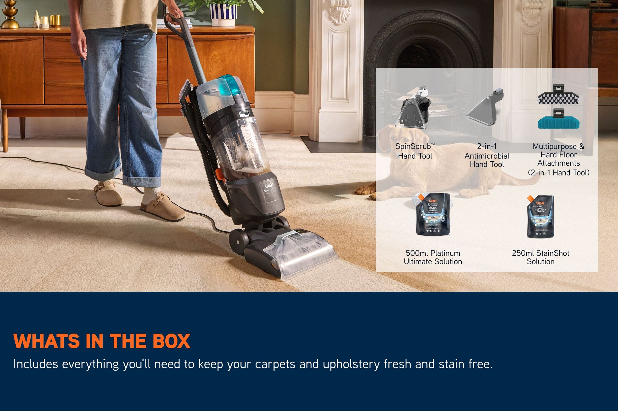 VAX MaxClean Stainshot Pet Carpet Cleaner