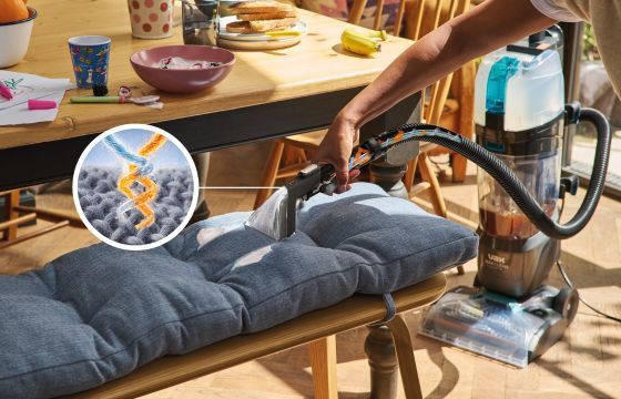 Onboard Hose & Tool Assortment For A Complete Clean​