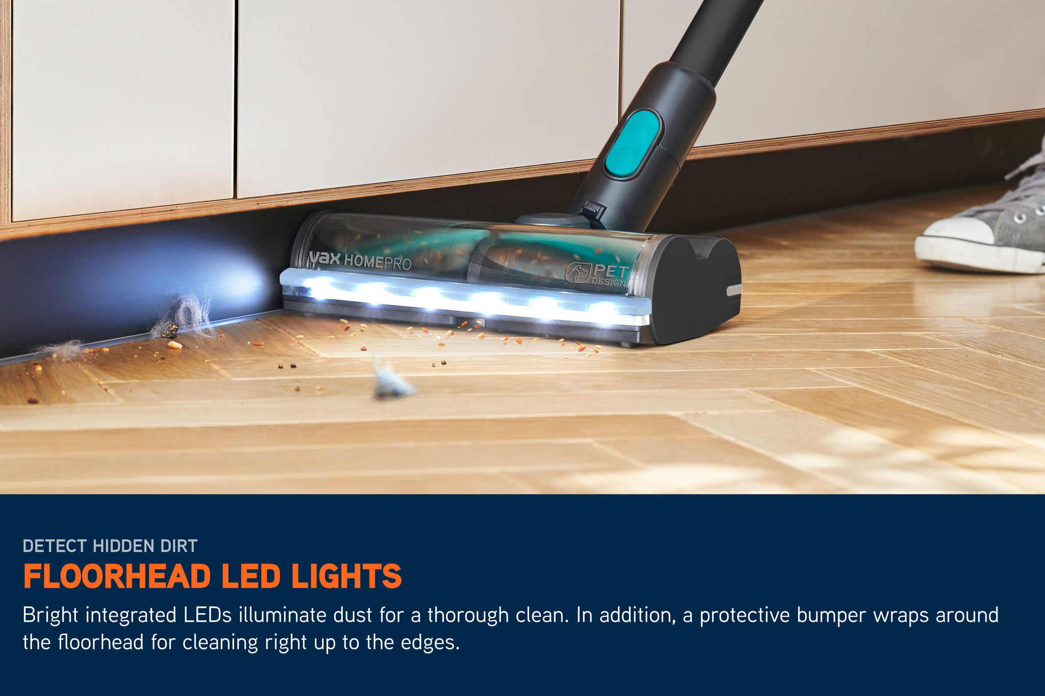 VAX HomePro Detect Pet-Design Dual Cordless Vacuum Cleaner