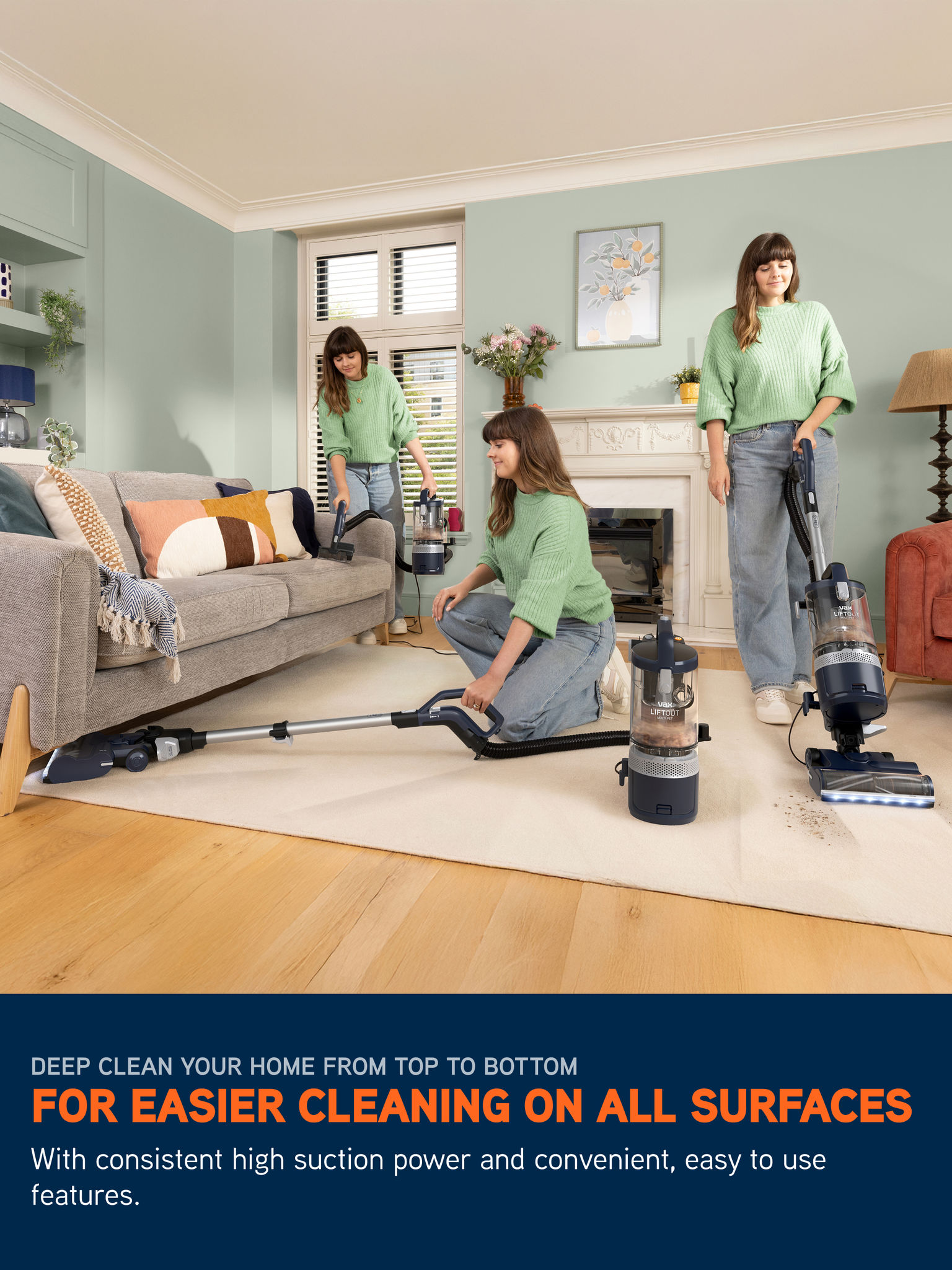 VAX LiftOut Multi Pet Corded Upright Vacuum Cleaner