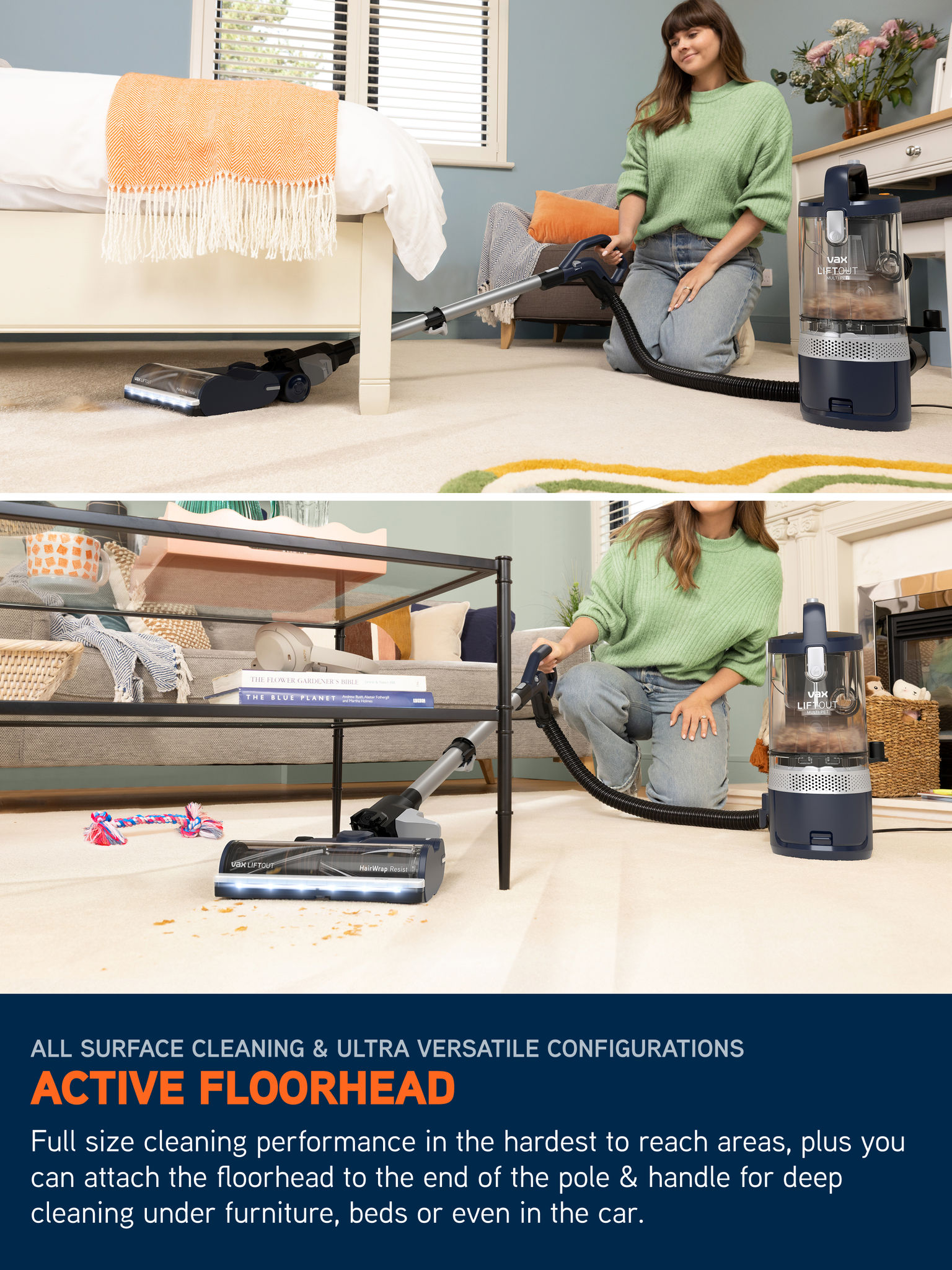 VAX LiftOut Multi Pet Corded Upright Vacuum Cleaner