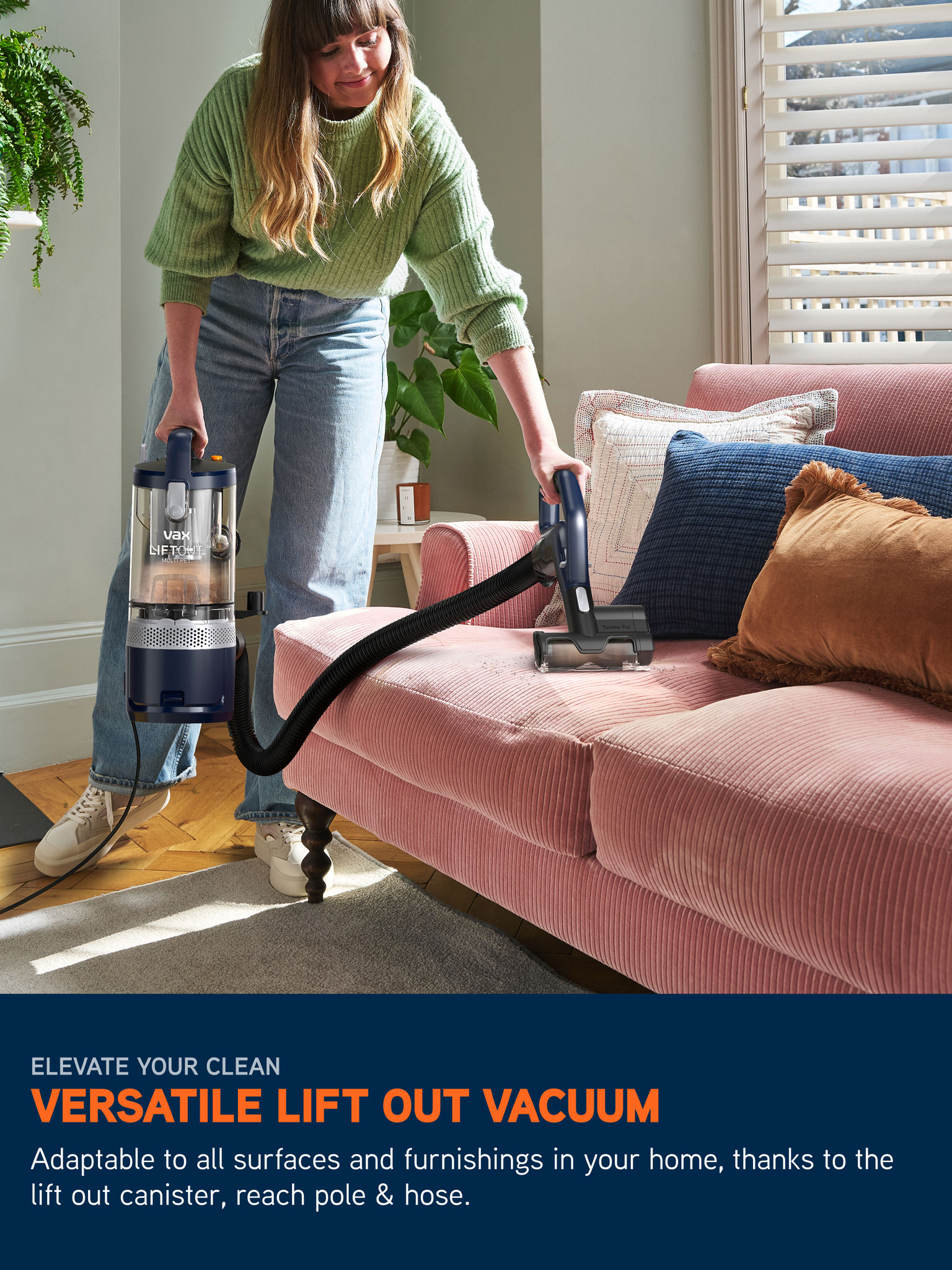 VAX LiftOut Multi Pet Corded Upright Vacuum Cleaner