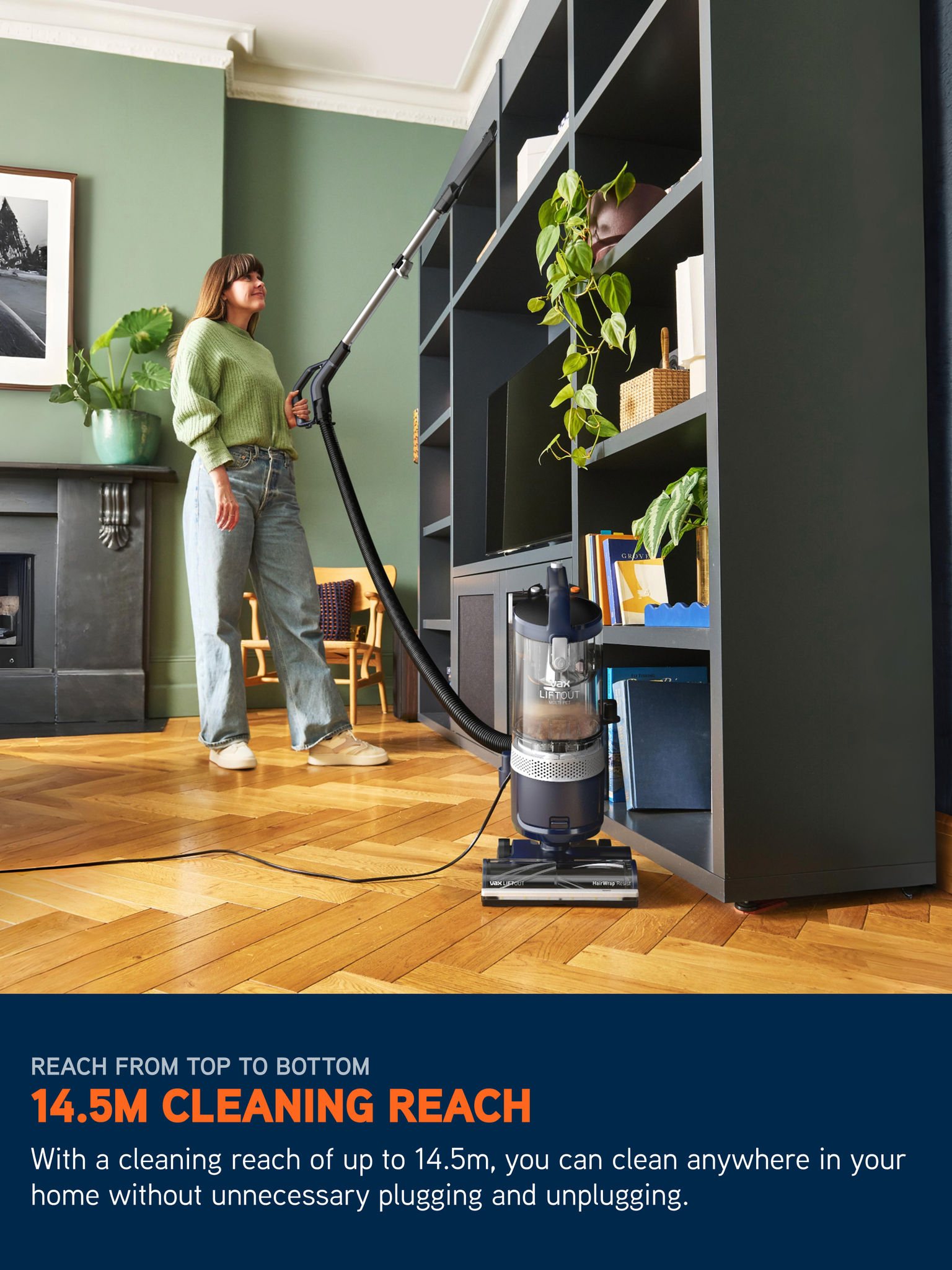 VAX LiftOut Multi Pet Corded Upright Vacuum Cleaner