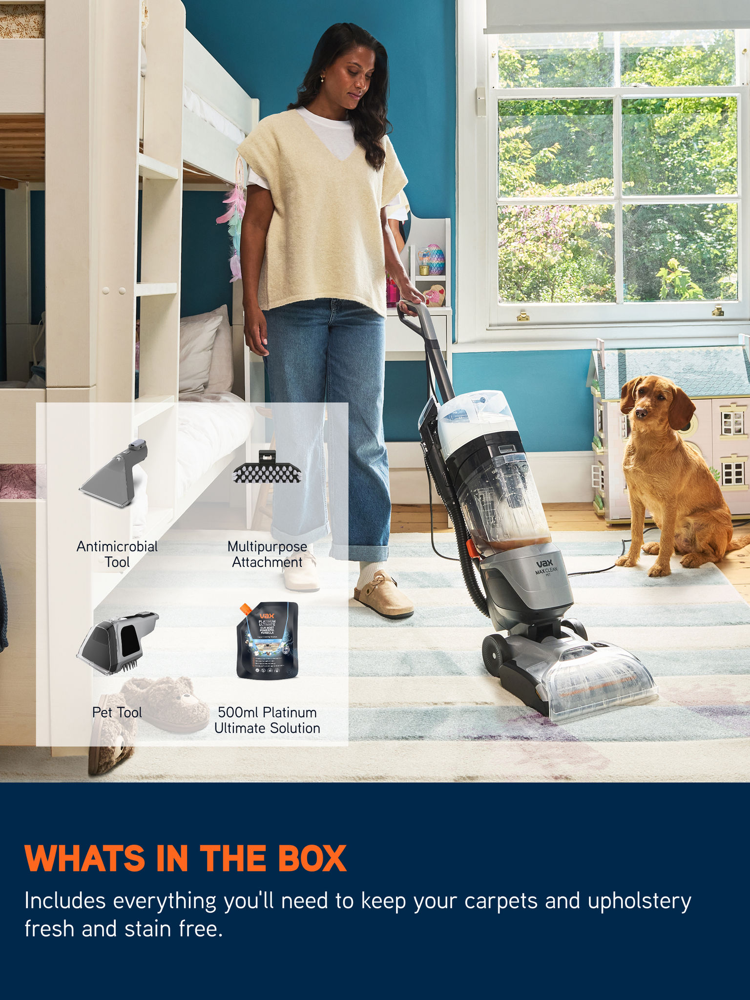 VAX MAXClean Pet Carpet Cleaner