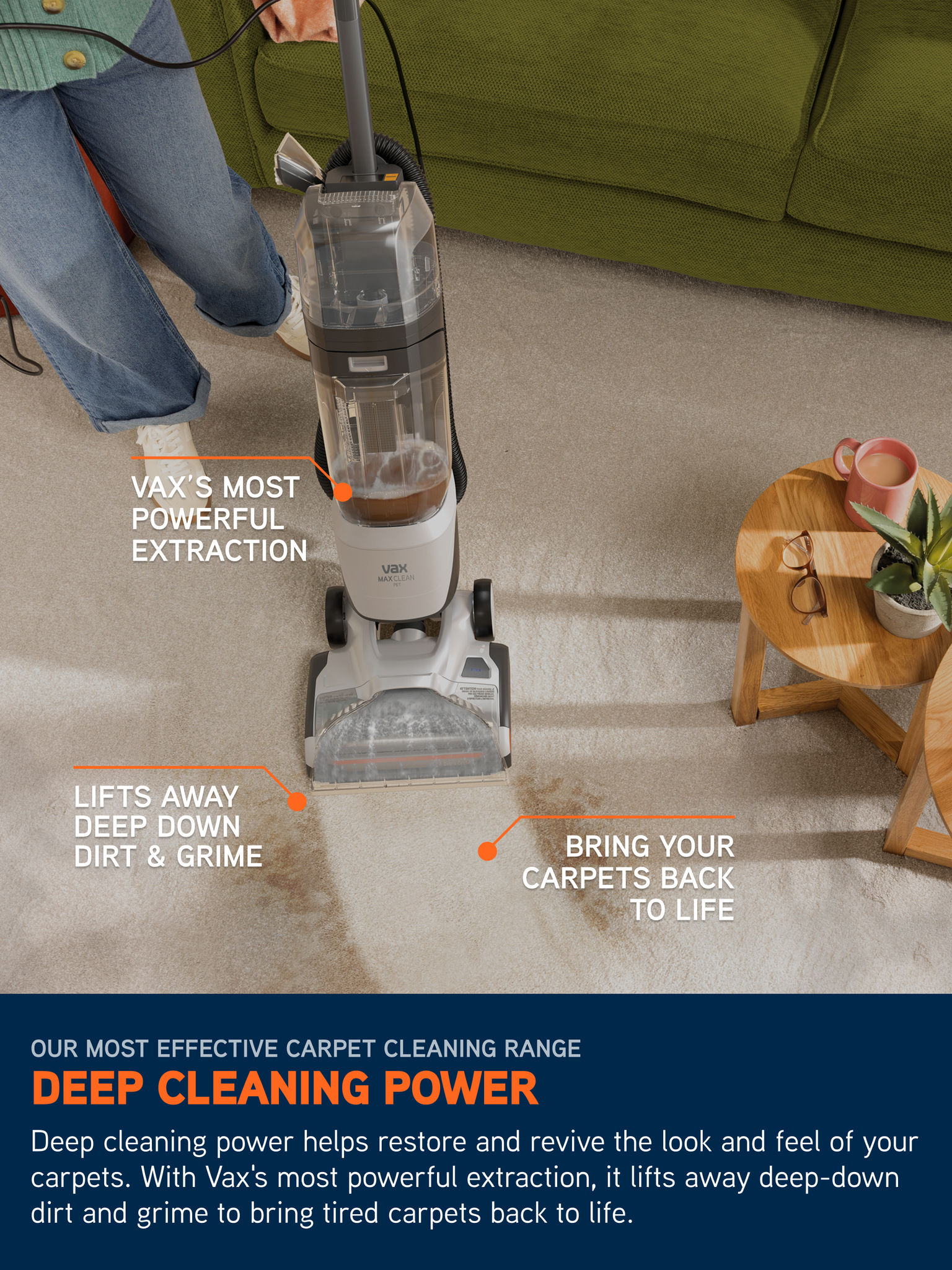VAX MAXClean Pet Carpet Cleaner