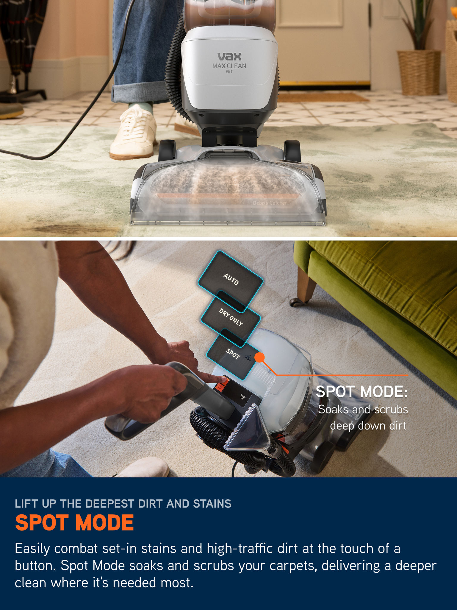 VAX MAXClean Pet Carpet Cleaner