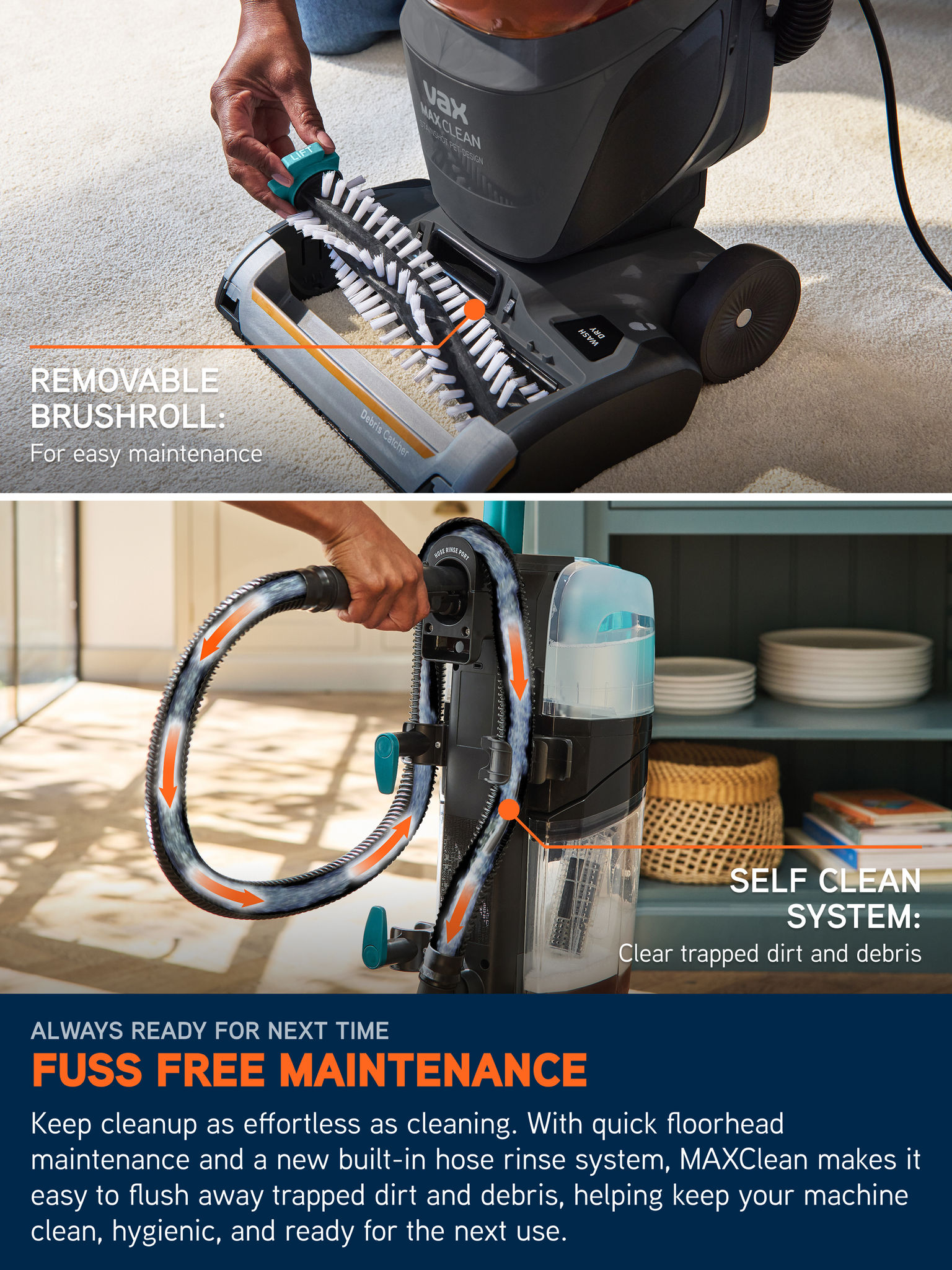 VAX MAXClean Stainshot Pet-Design Carpet Cleaner