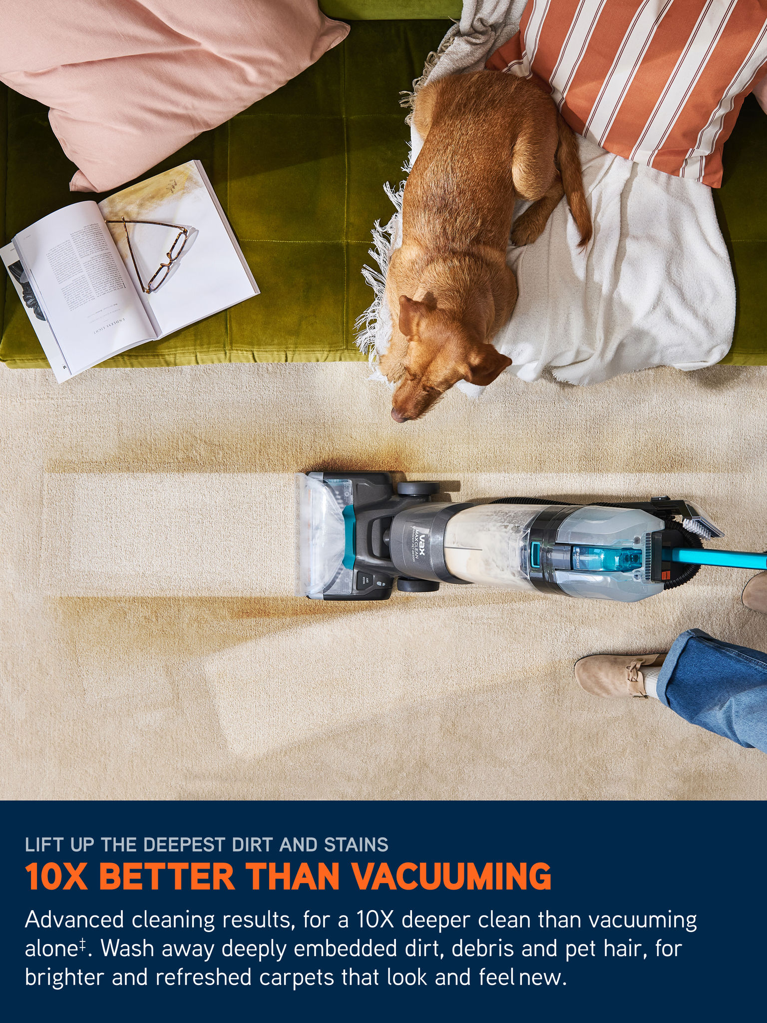 VAX MAXClean Stainshot Pet-Design Carpet Cleaner