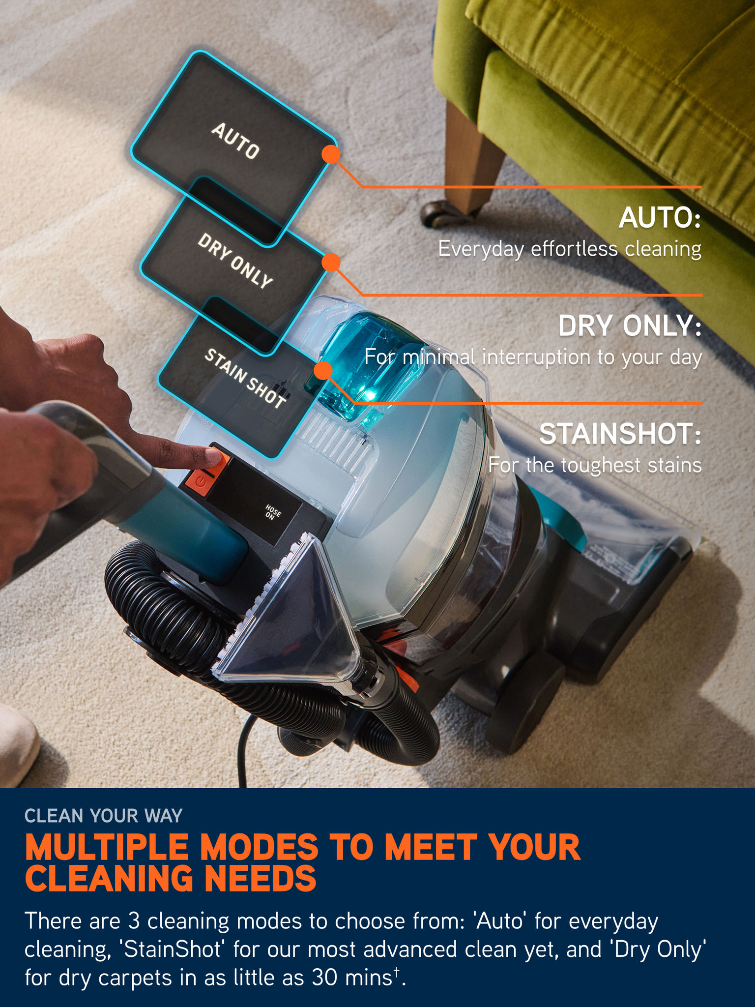 VAX MAXClean Stainshot Pet-Design Carpet Cleaner