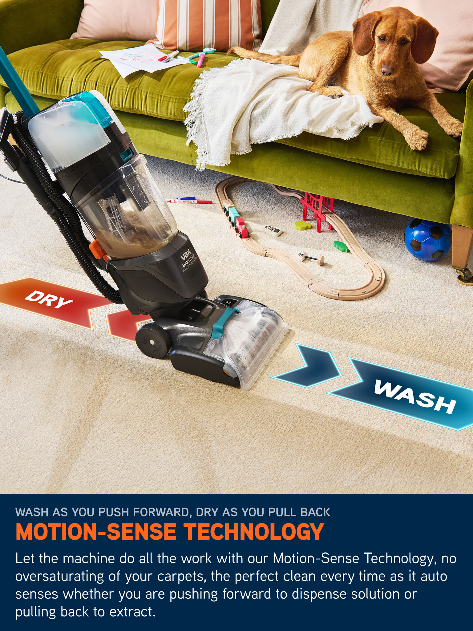 VAX MAXClean Stainshot Pet-Design Carpet Cleaner