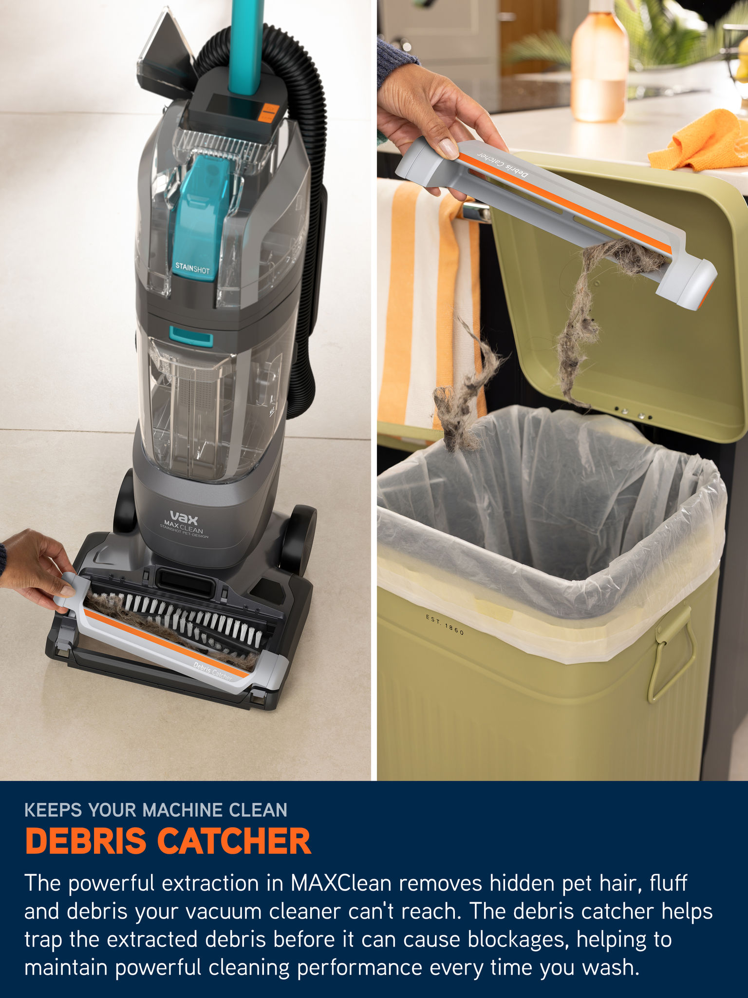 VAX MAXClean Stainshot Pet-Design Carpet Cleaner