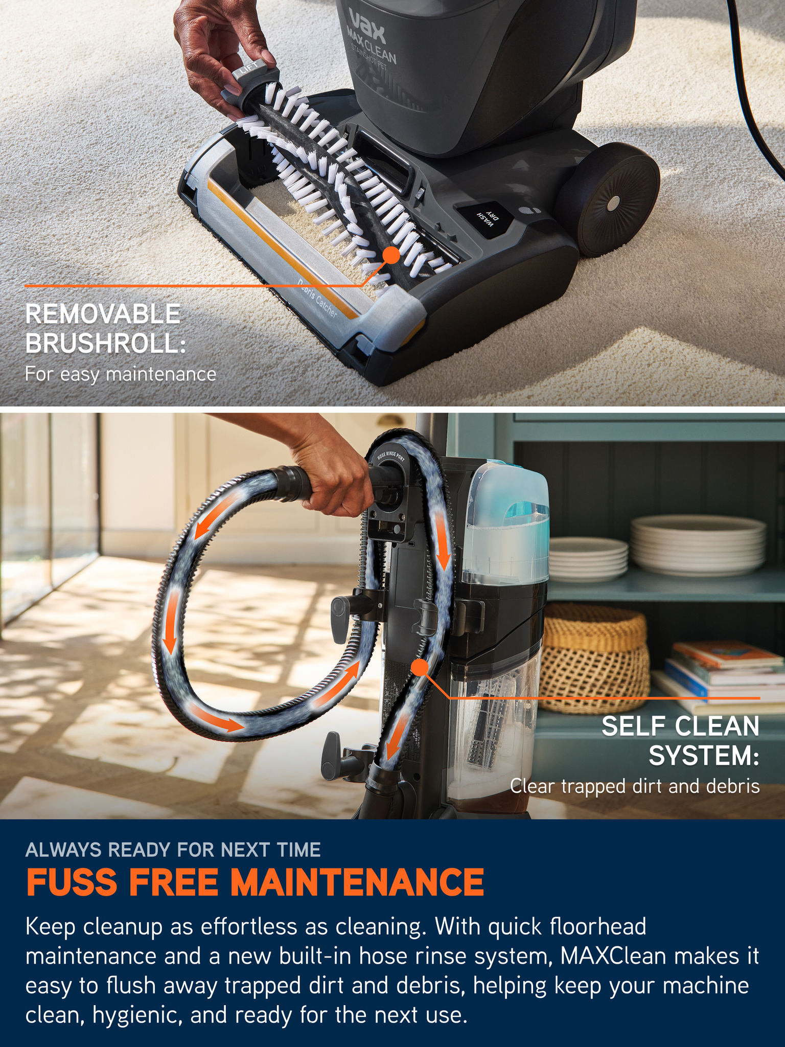 VAX MAXClean Stainshot Pet Carpet Cleaner