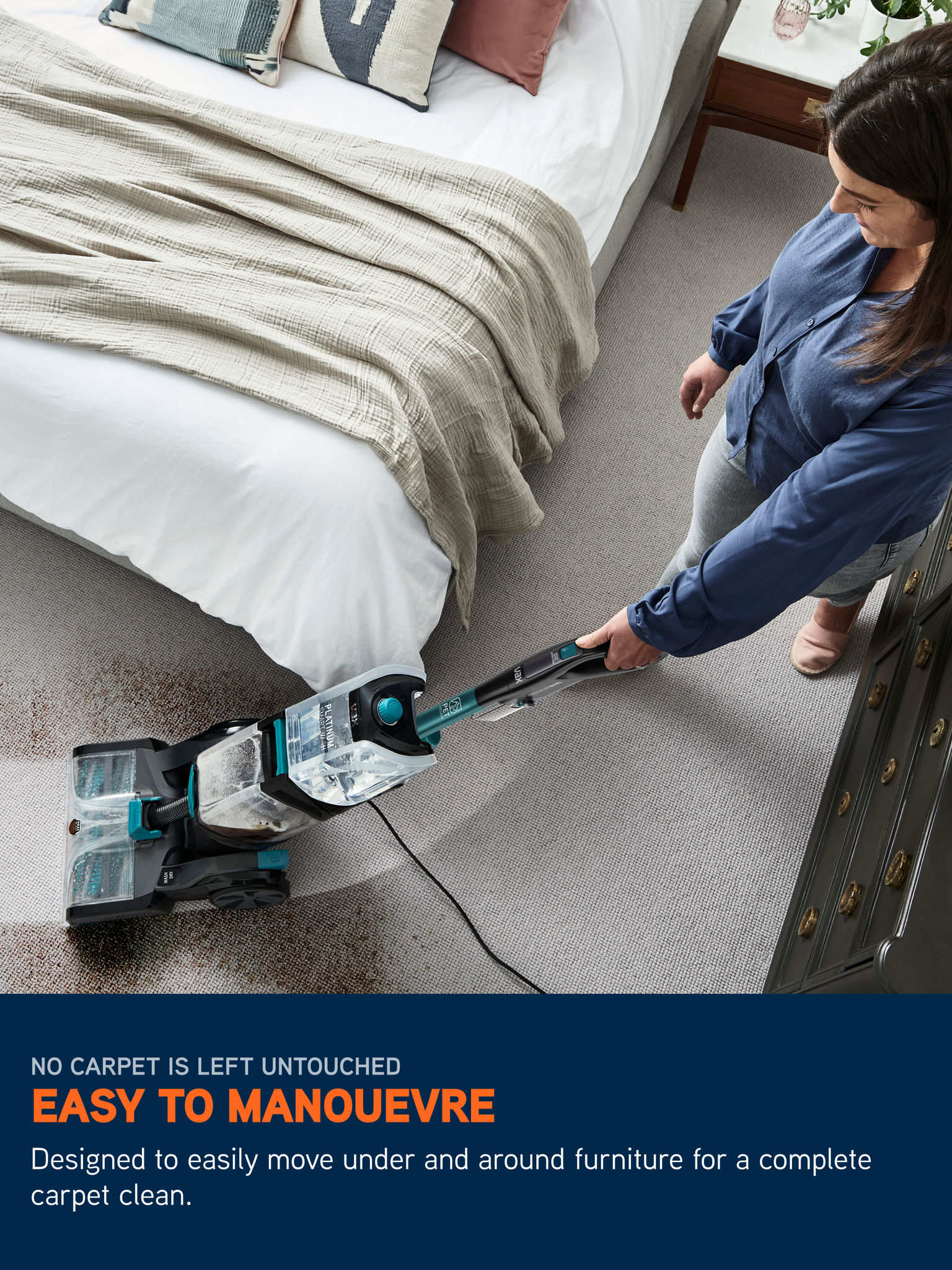 VAX Platinum SmartWash Pet-Design Carpet Cleaner