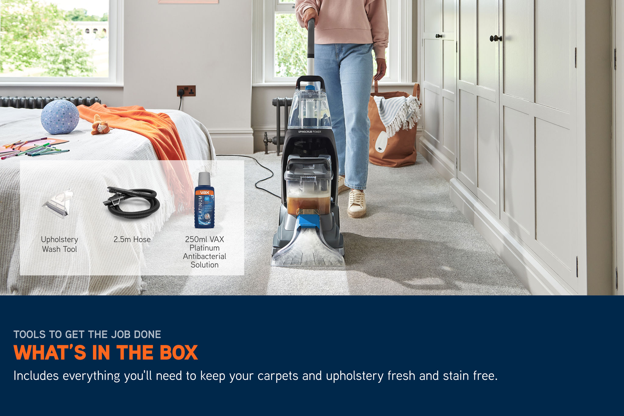 VAX SpinScrub Power Carpet Cleaner