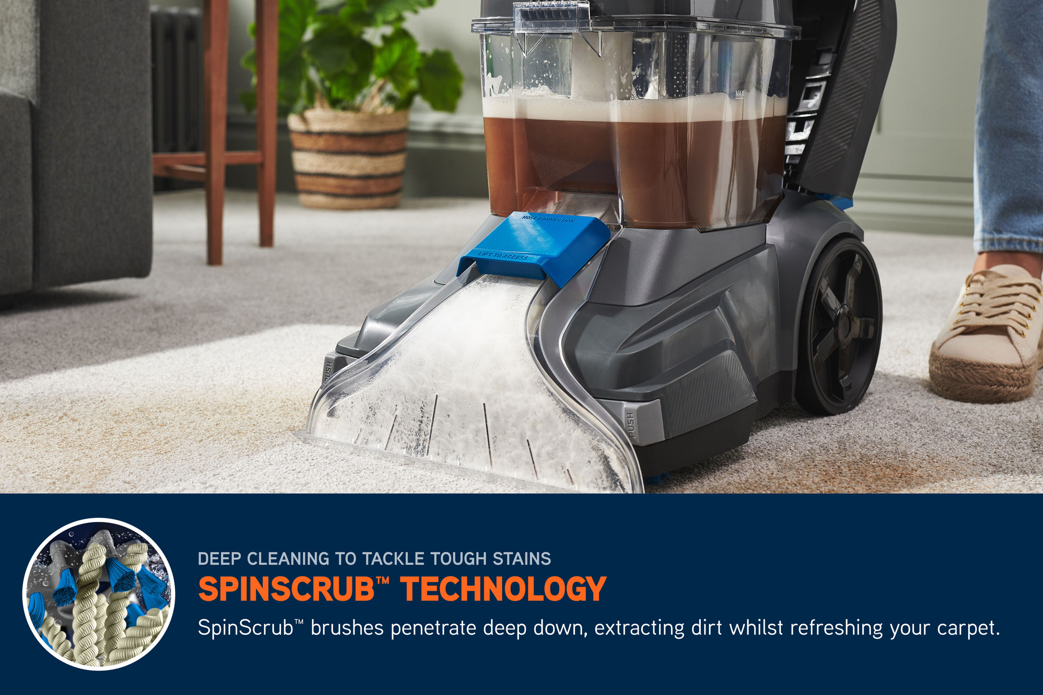 VAX SpinScrub Power Carpet Cleaner