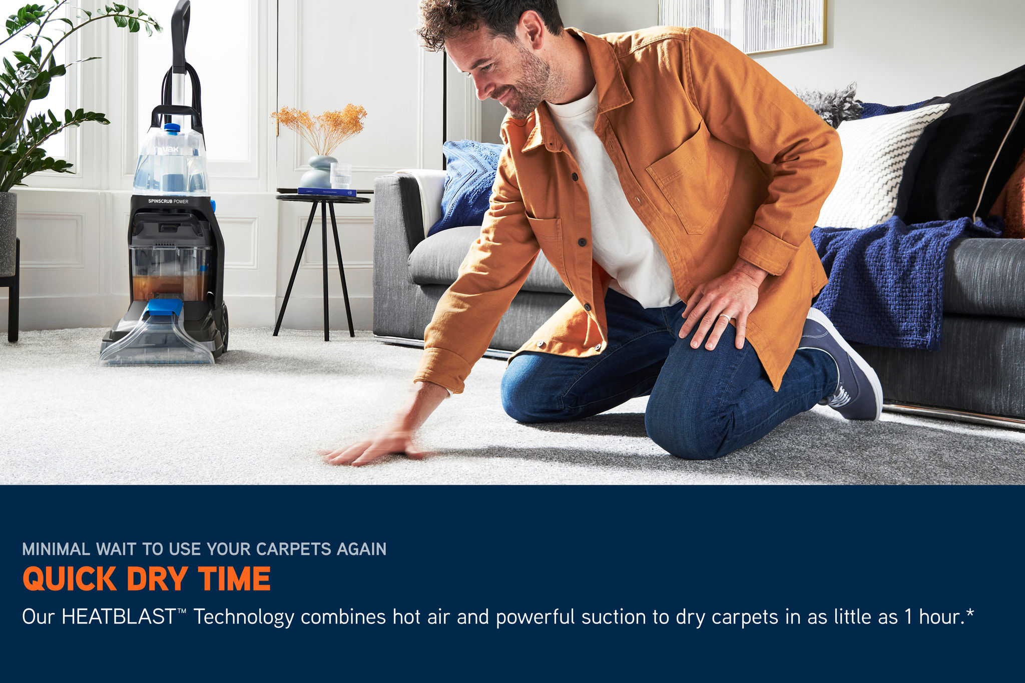 VAX SpinScrub Power Carpet Cleaner