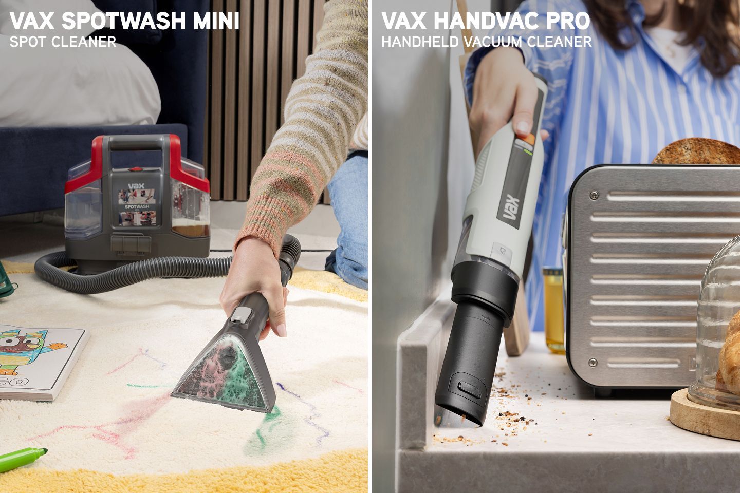 VAX SpotWash Mini and HandVac Pro Bundle