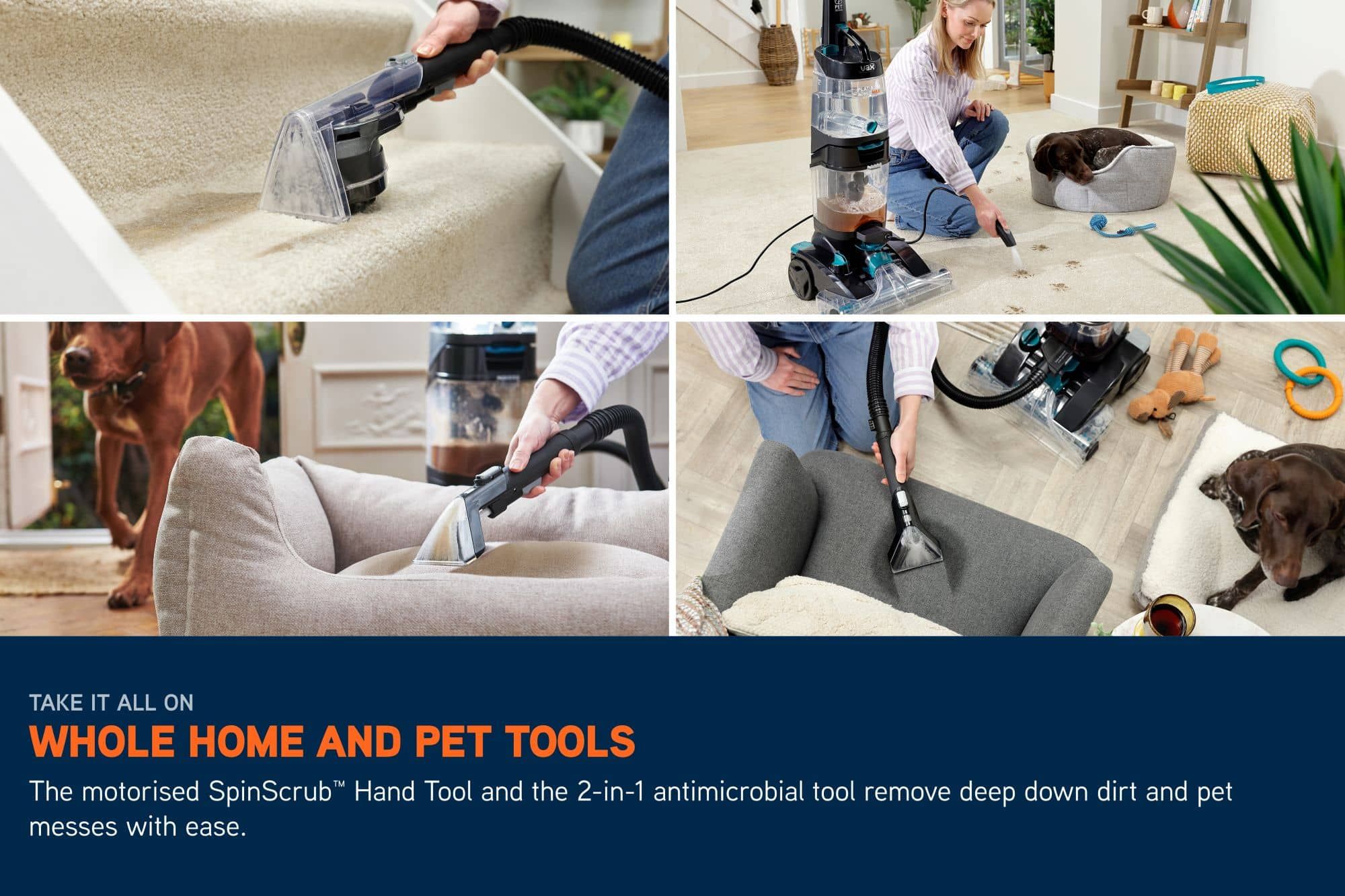 VAX Platinum Power Max Pet-Design Carpet Cleaner