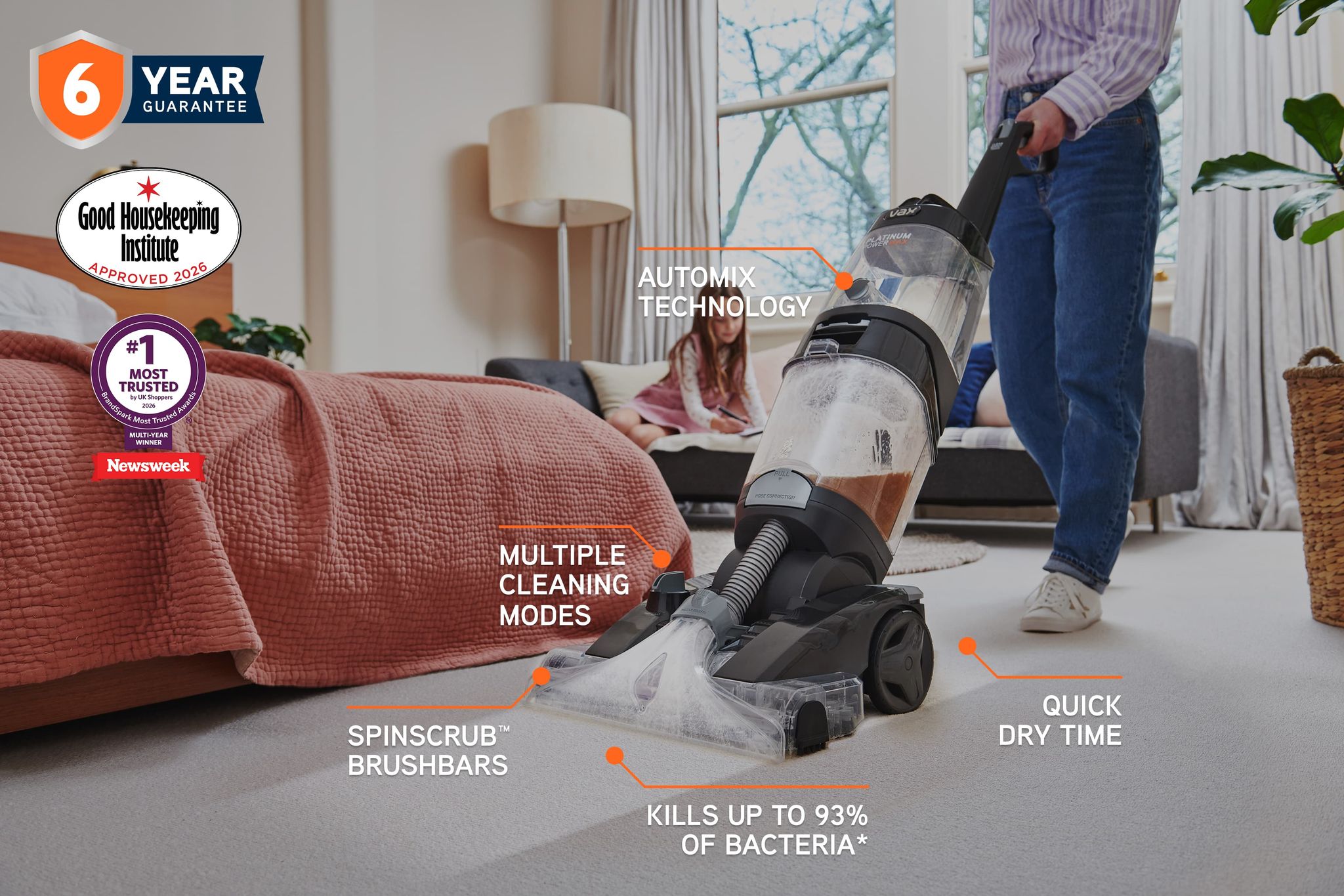VAX Platinum Power Max Carpet Cleaner