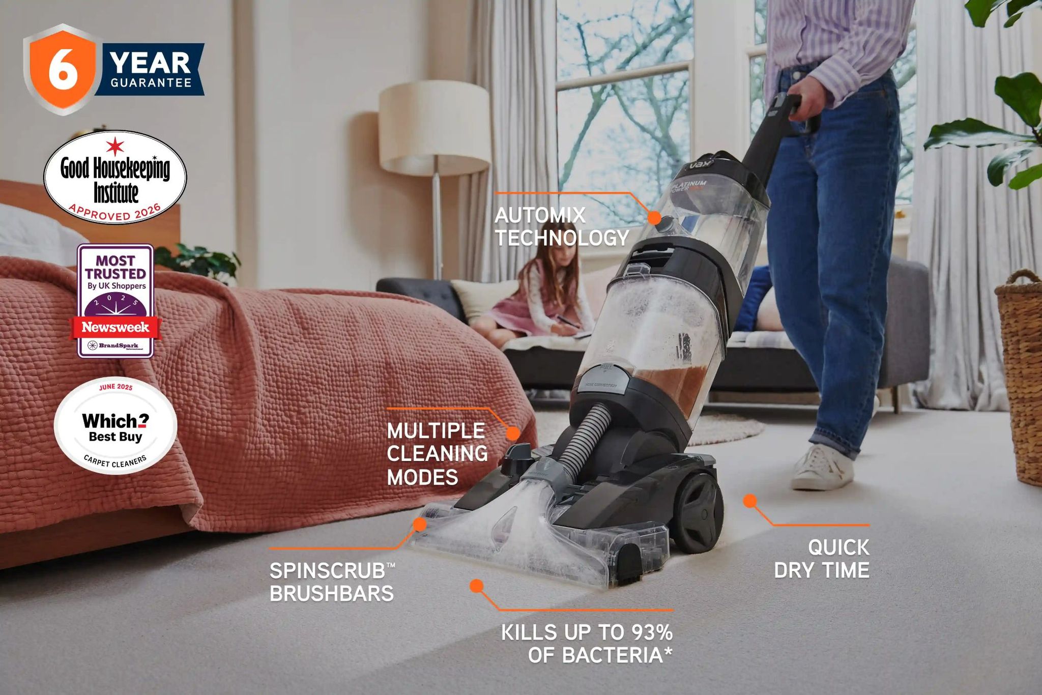 VAX Platinum Power Max Carpet Cleaner