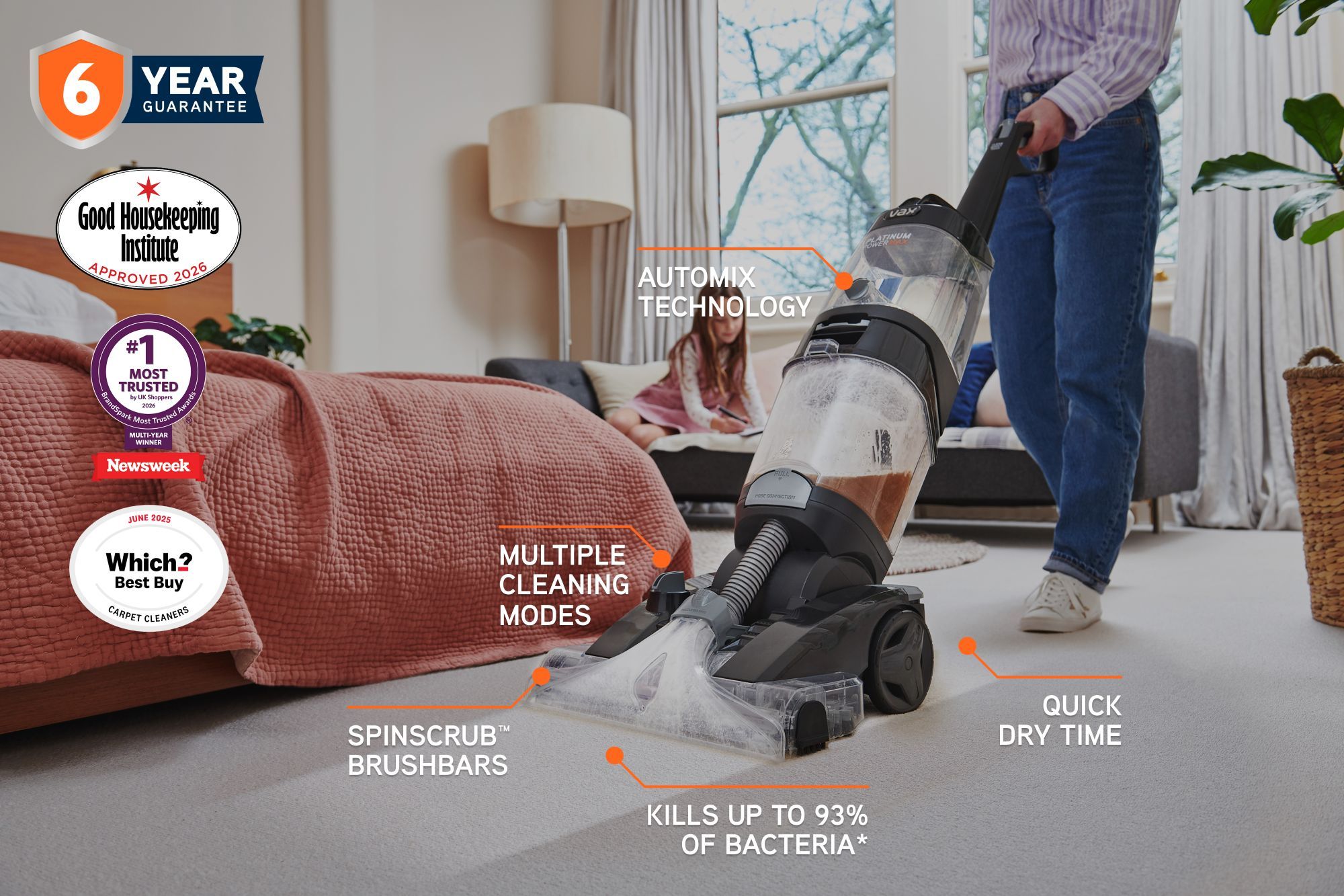 VAX Platinum Power Max Carpet Cleaner