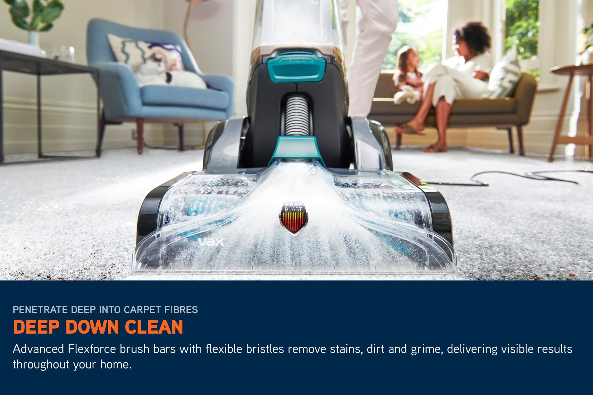 VAX Platinum SmartWash Pet-Design Carpet Cleaner & Solution Bundle