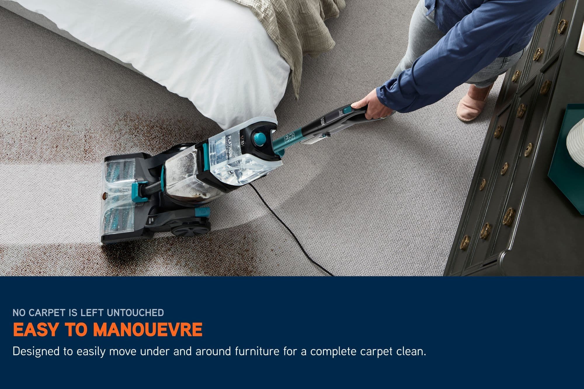 VAX Platinum SmartWash Pet-Design Carpet Cleaner