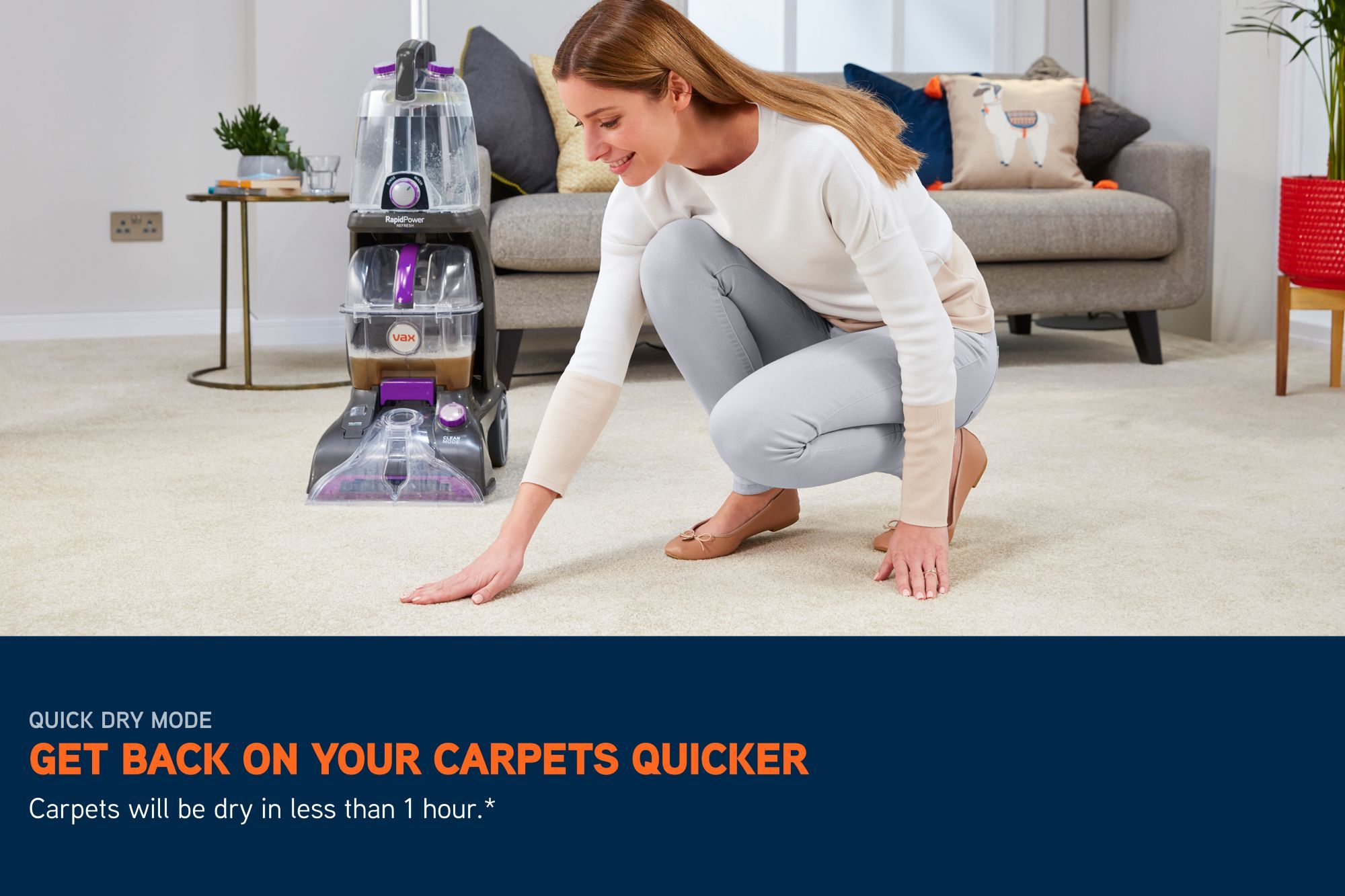 VAX Rapid Power Refresh Carpet Cleaner