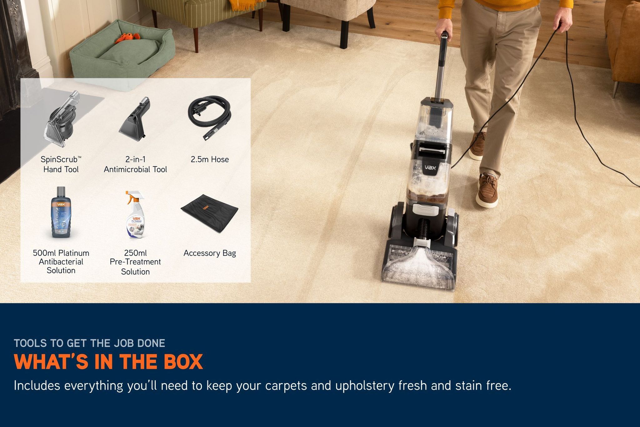 VAX Platinum SmartWash XL Advanced Carpet Cleaner