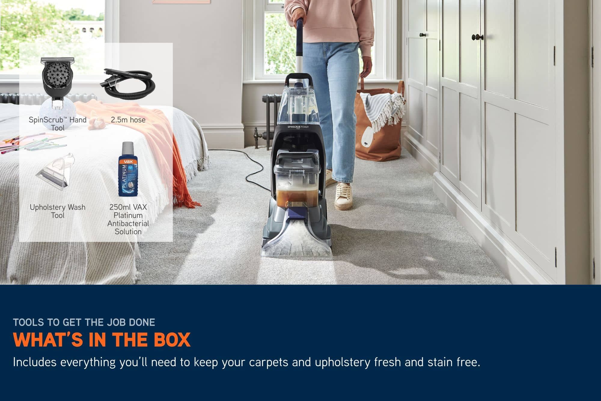 VAX SpinScrub Power Plus Carpet Cleaner