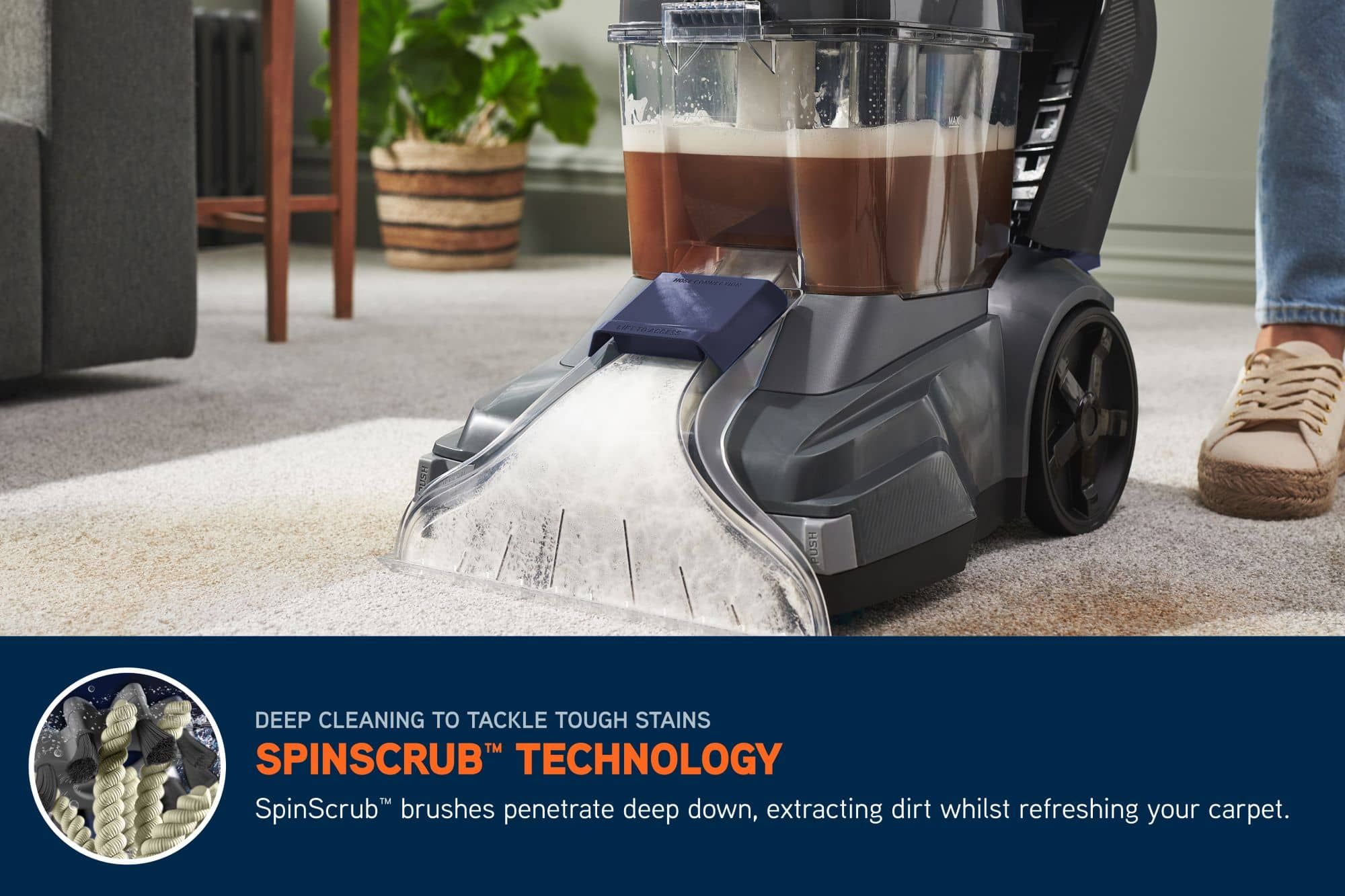 VAX SpinScrub Power Plus Carpet Cleaner