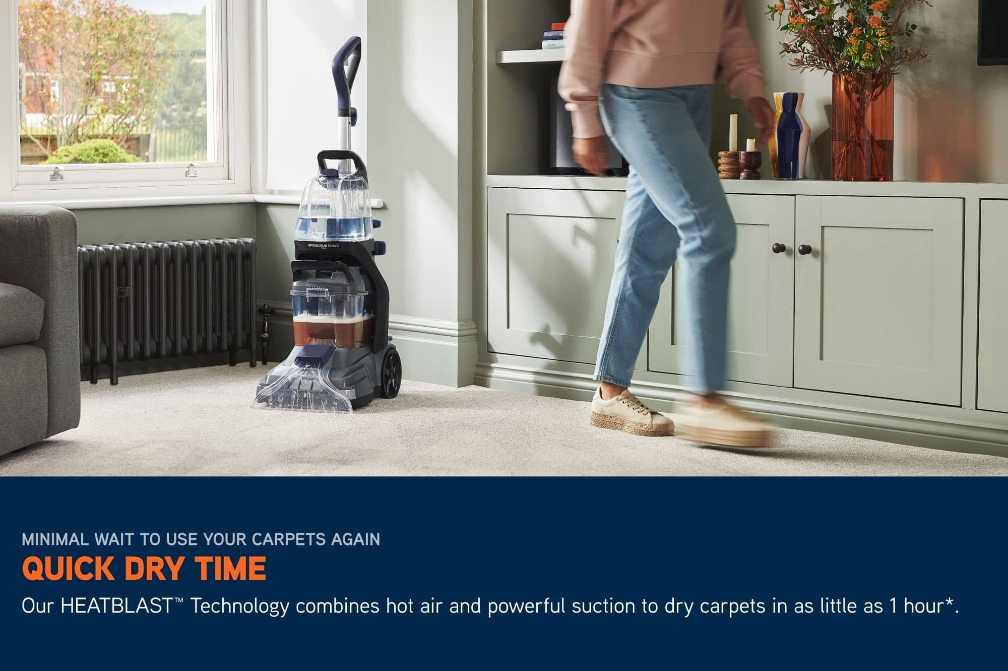 VAX SpinScrub Power Plus Carpet Cleaner