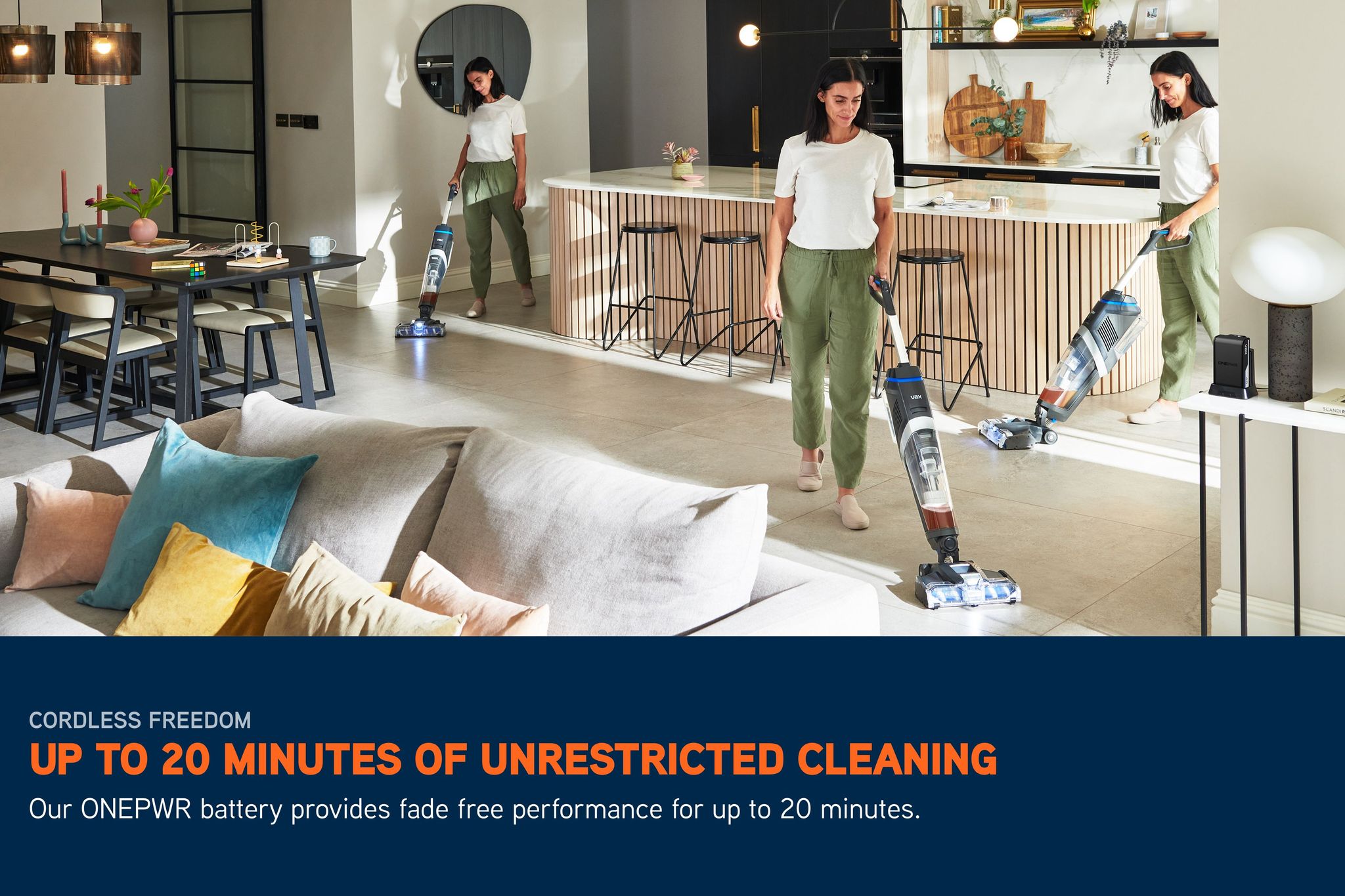 VAX ONEPWR Glide 2 Plus Cordless Hard Floor Cleaner