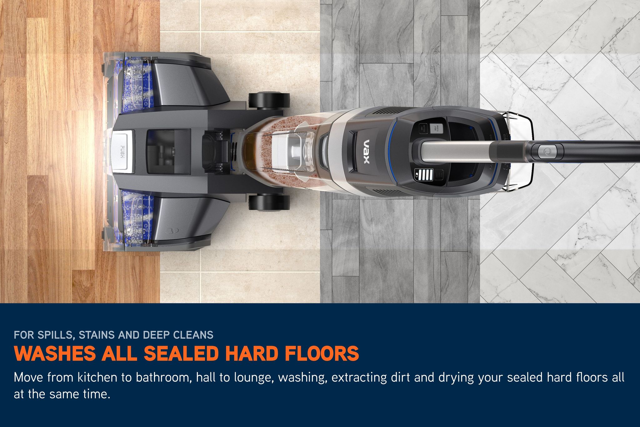 VAX ONEPWR Glide 2 Cordless Hard Floor Cleaner