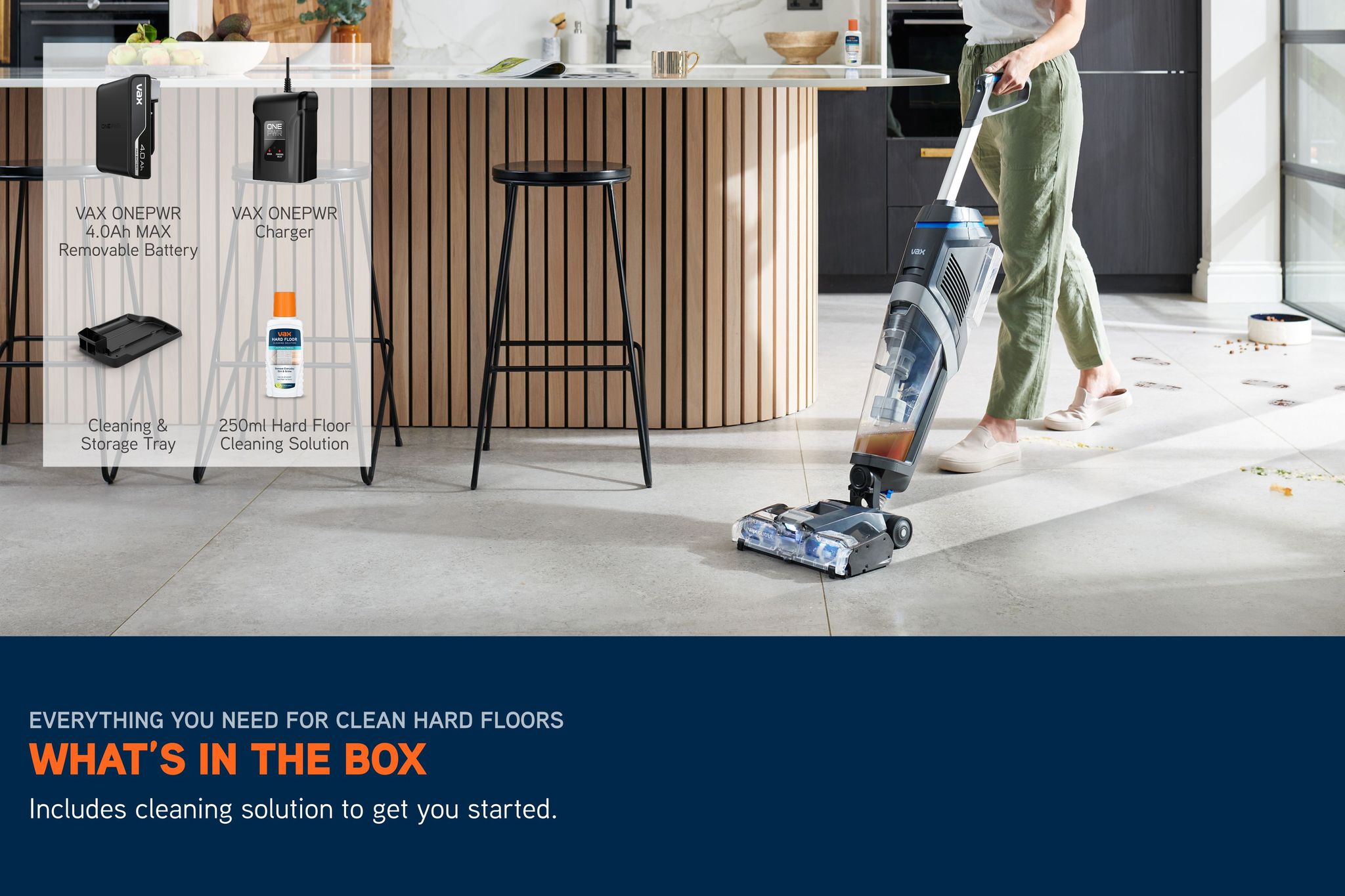 VAX ONEPWR Glide 2 Cordless Hard Floor Cleaner