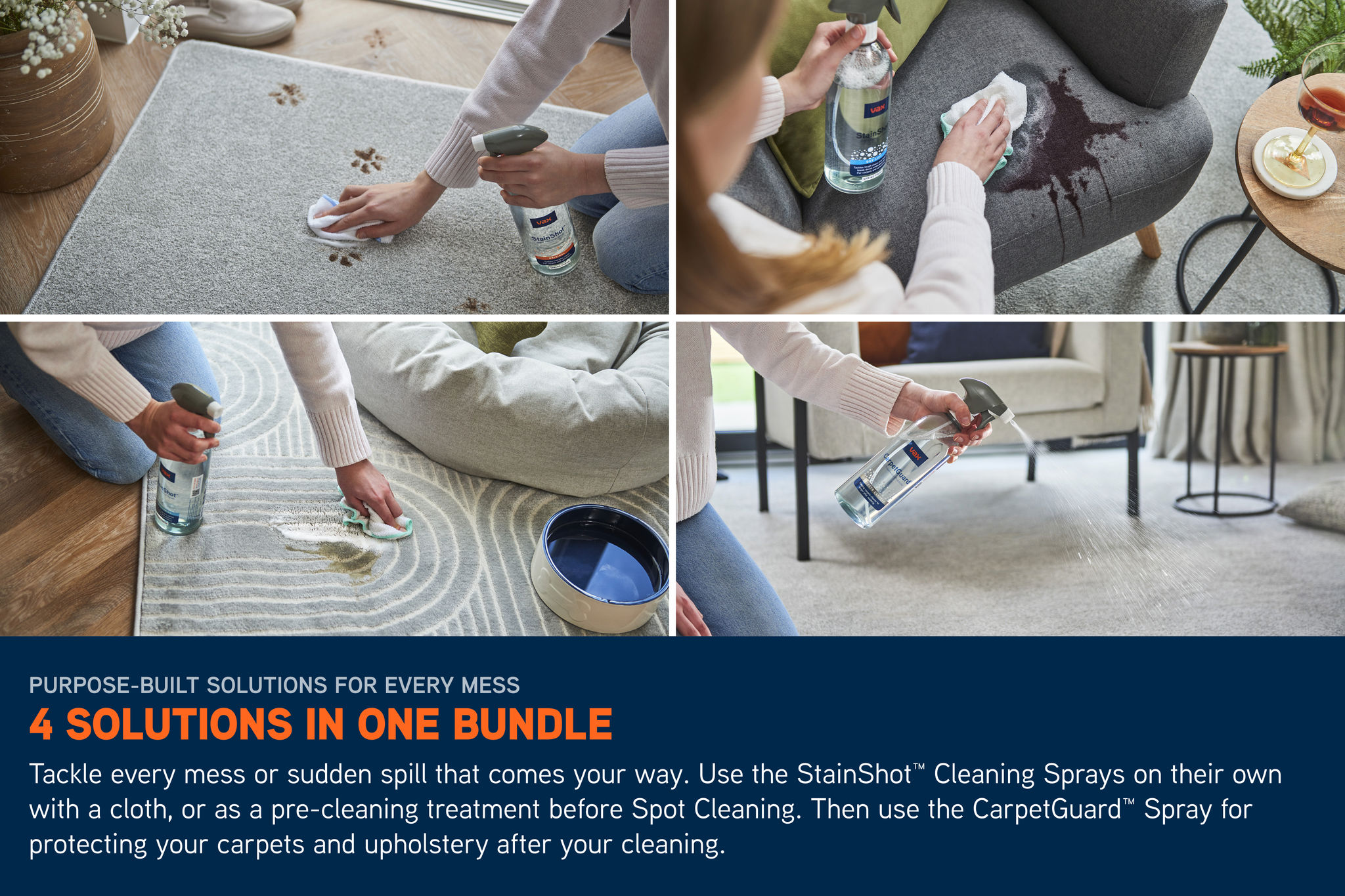 VAX Stain & Protect Solutions Kit