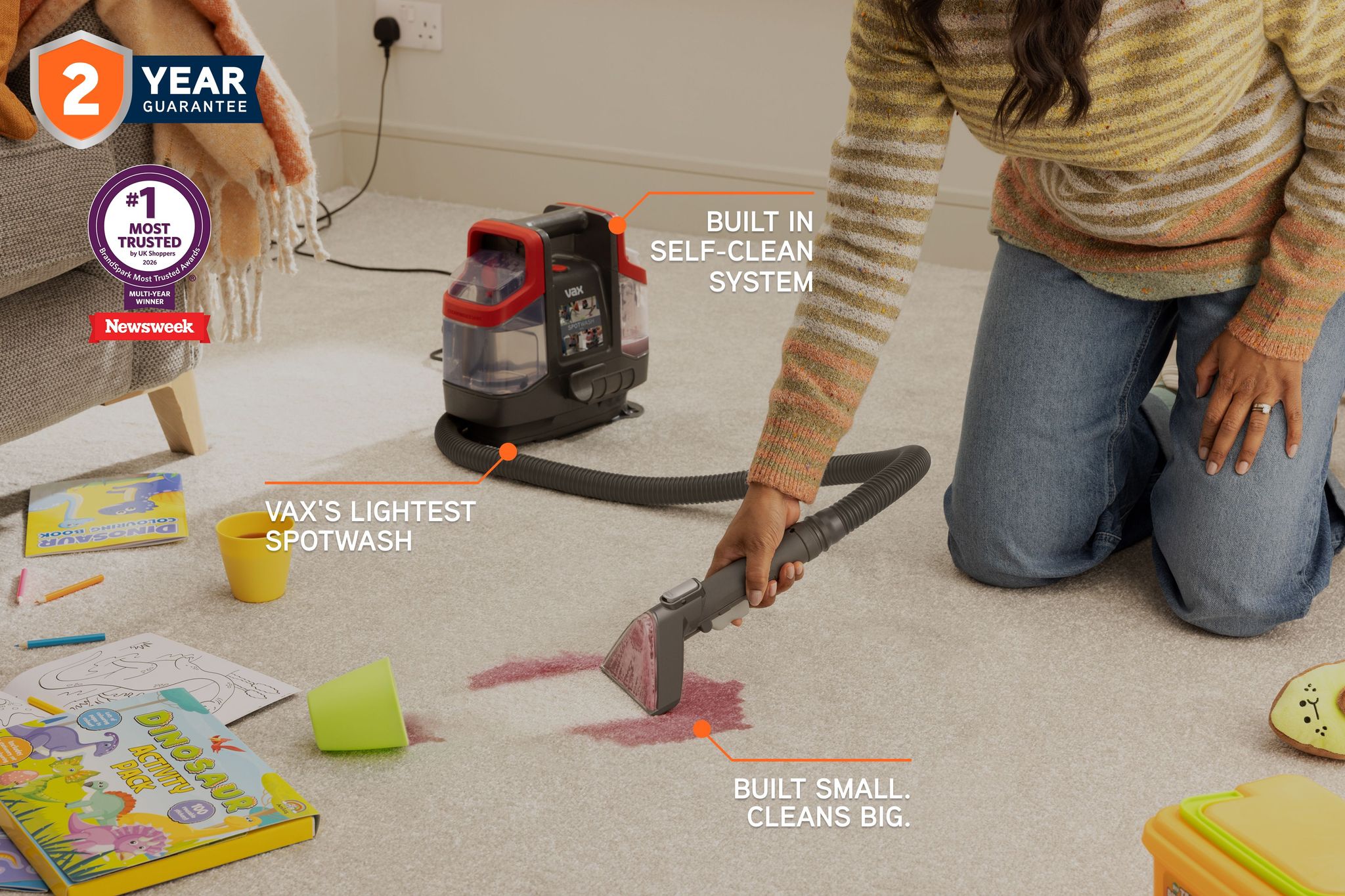 VAX SpotWash Mini Spot Cleaner
