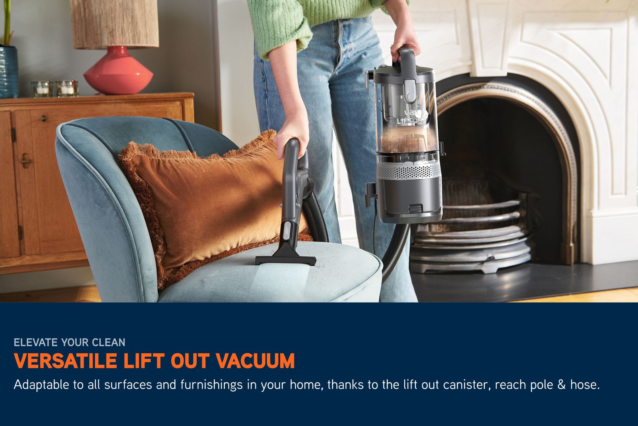 VAX LiftOut Corded Upright Vacuum Cleaner